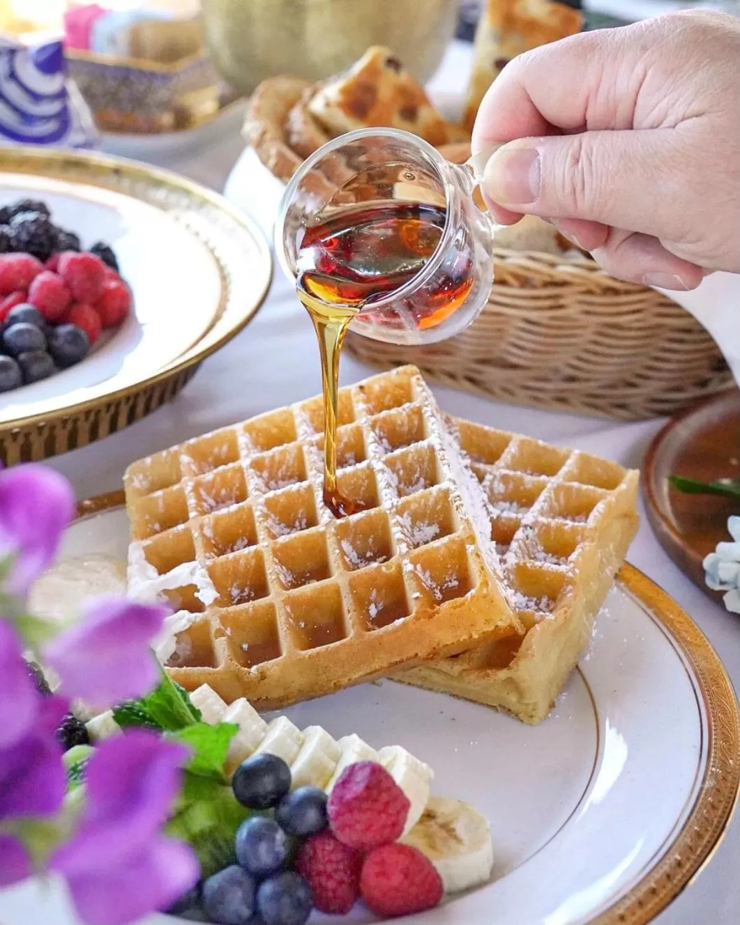 Breakfast, Food in Bann at Oak Knoll Napa