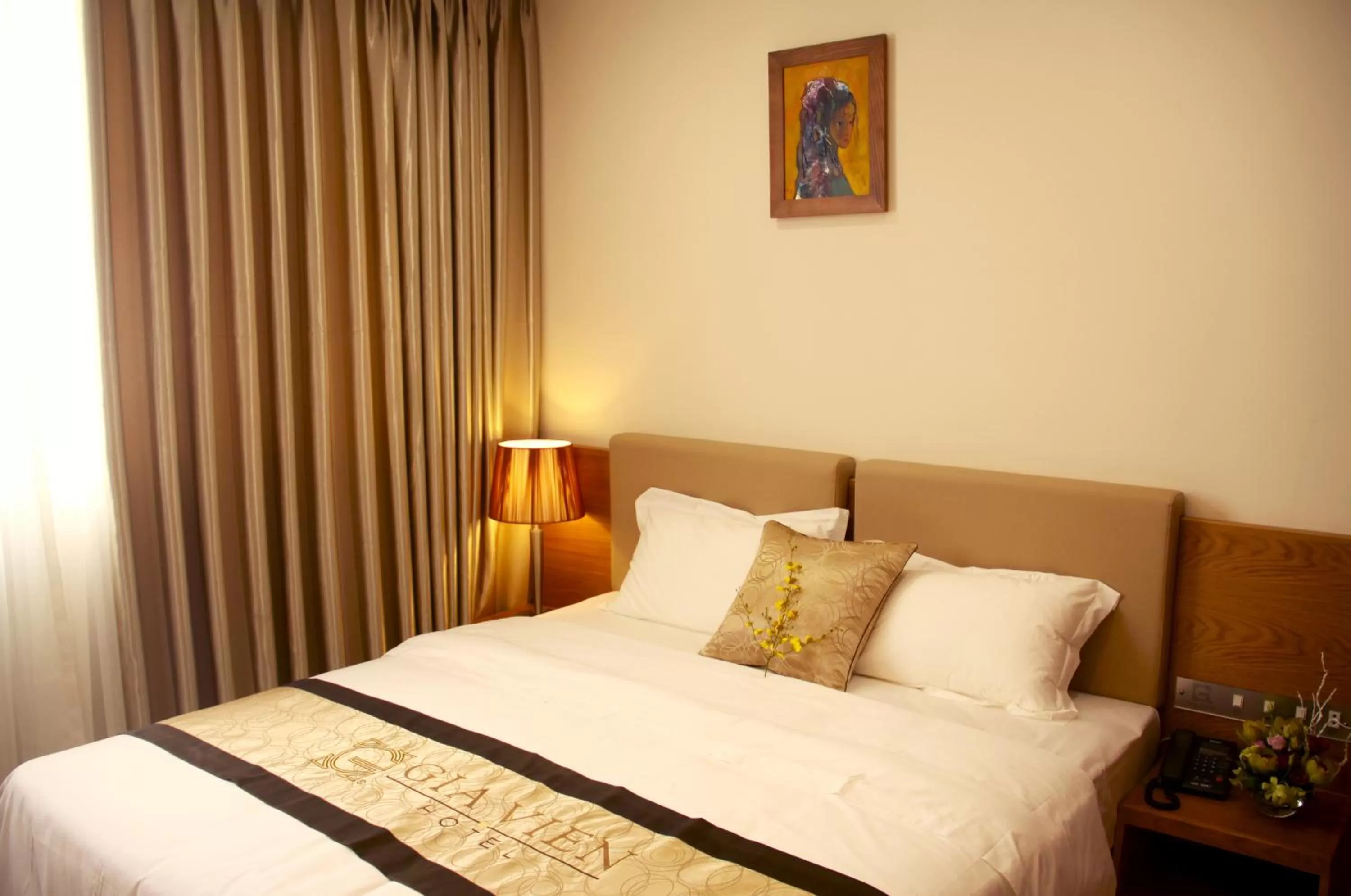 Bed in Gia Vien Hotel