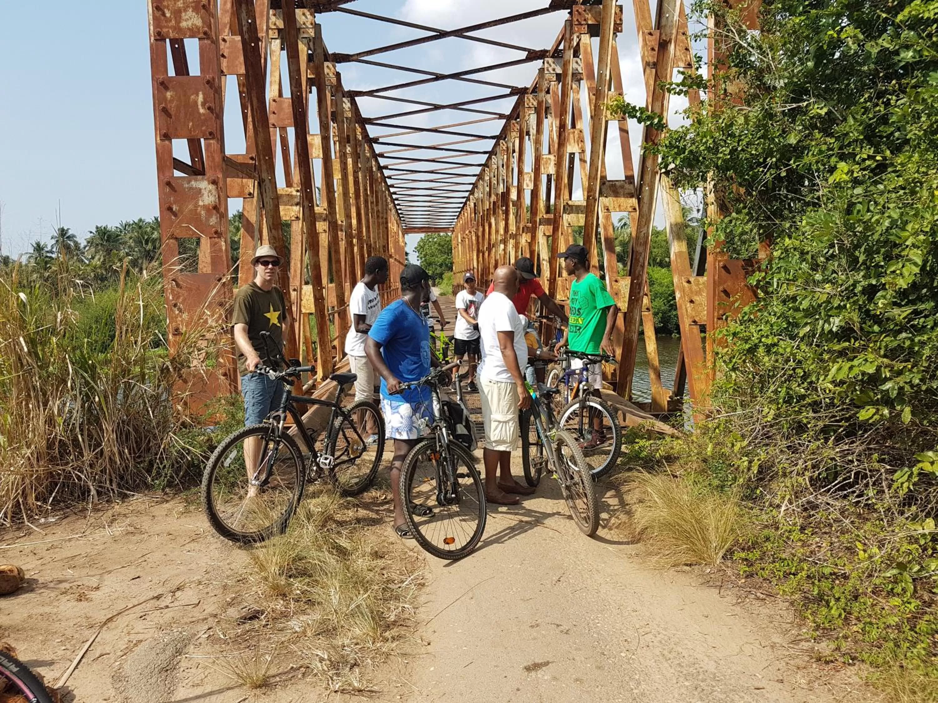 Cycling in Ramaya Auberge Espagnole