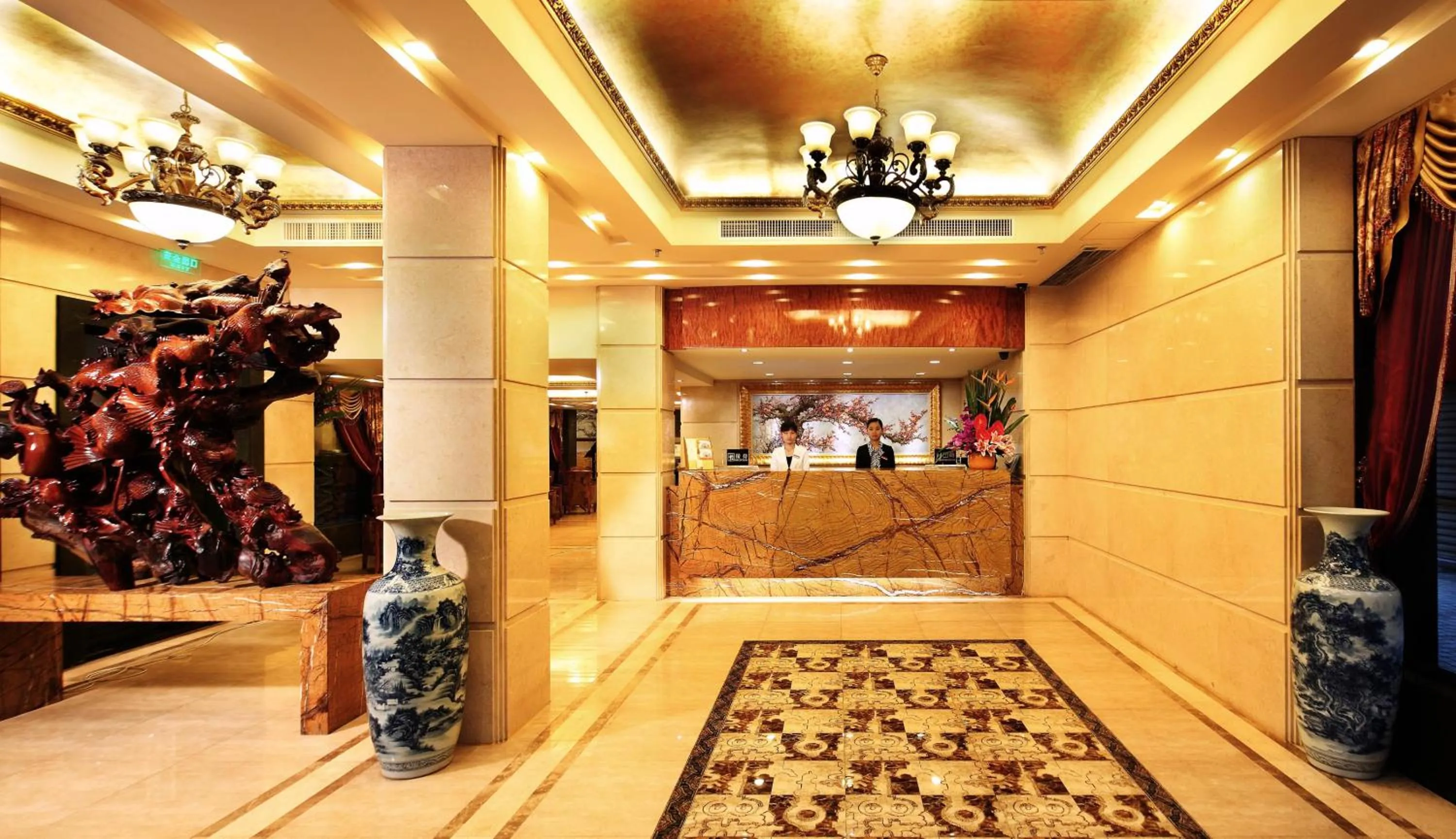 Lobby or reception, Lobby/Reception in Guangzhou The Royal Garden Hotel