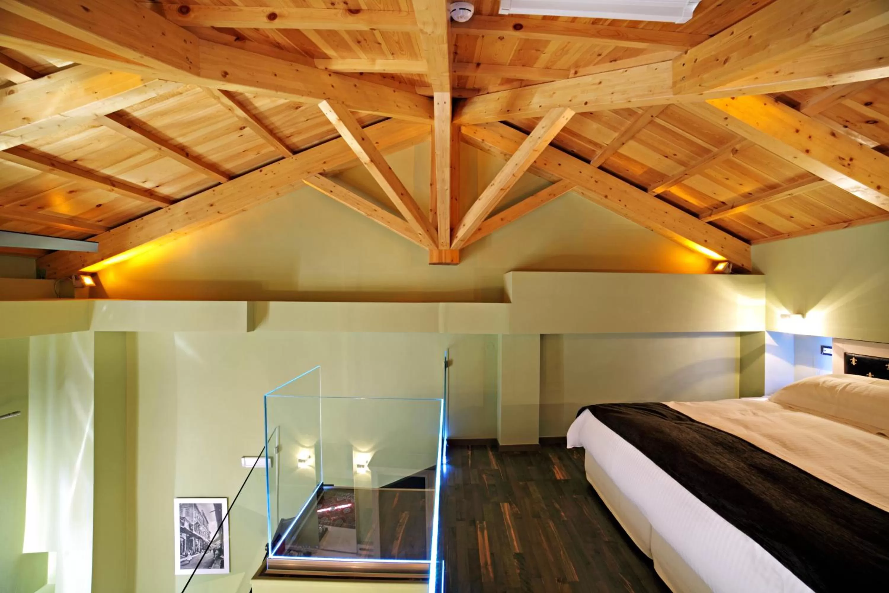 Bed in Elia Fatma Boutique Hotel