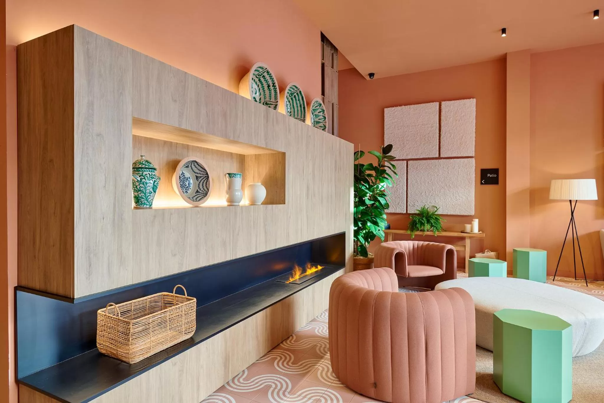 Living room in Boutique Hotel Luna Granada Centro