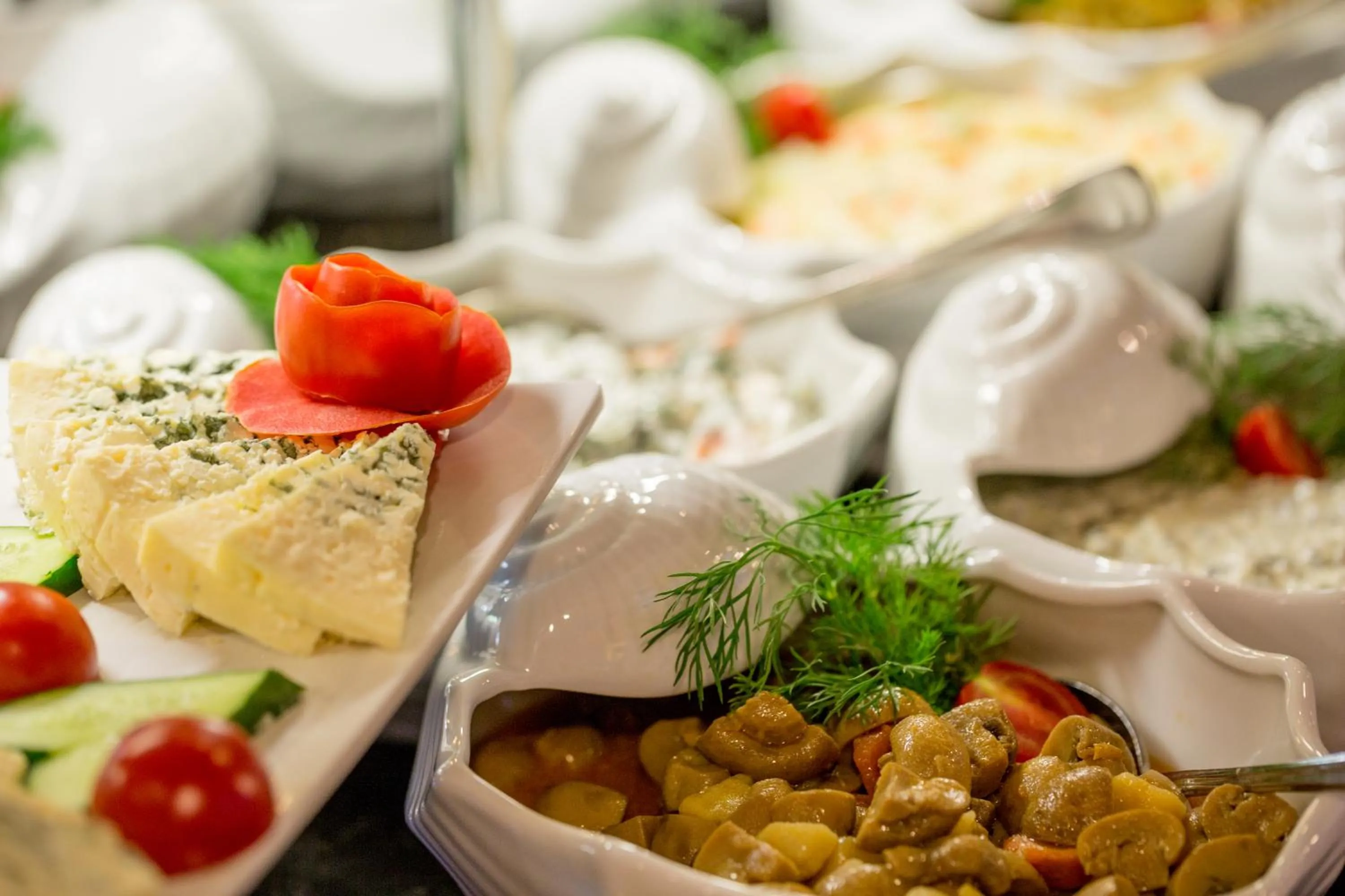 Food close-up in Buyuk Abant Hotel