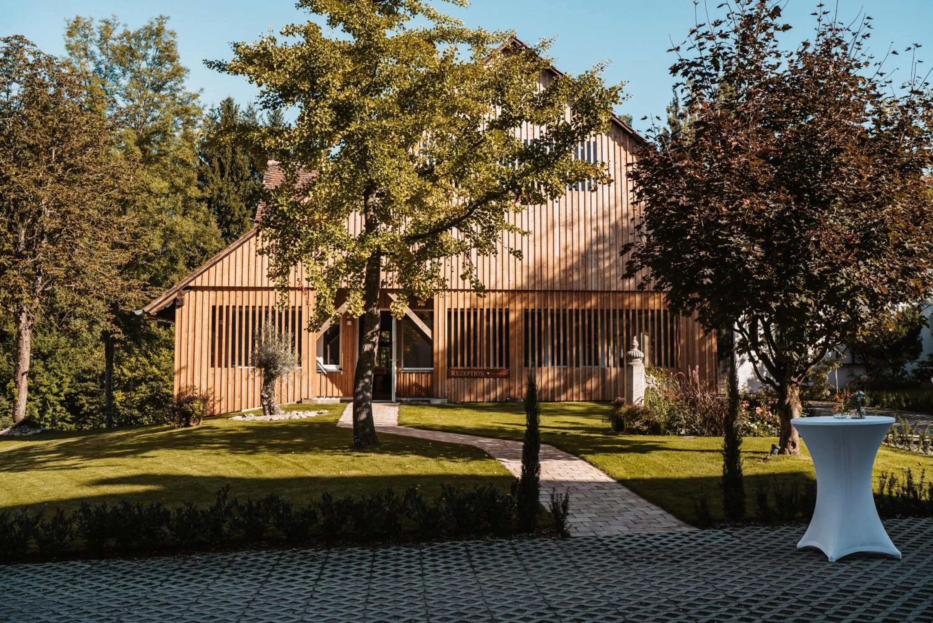 Garden view in Schloss Gamlitz