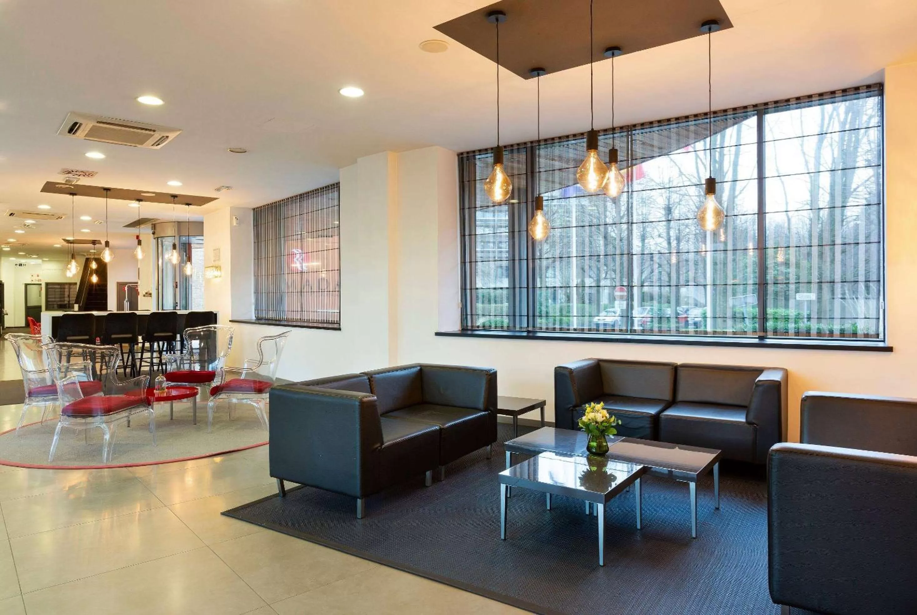 Lobby or reception, Lobby/Reception in Hotel Ramada Brussels Woluwe