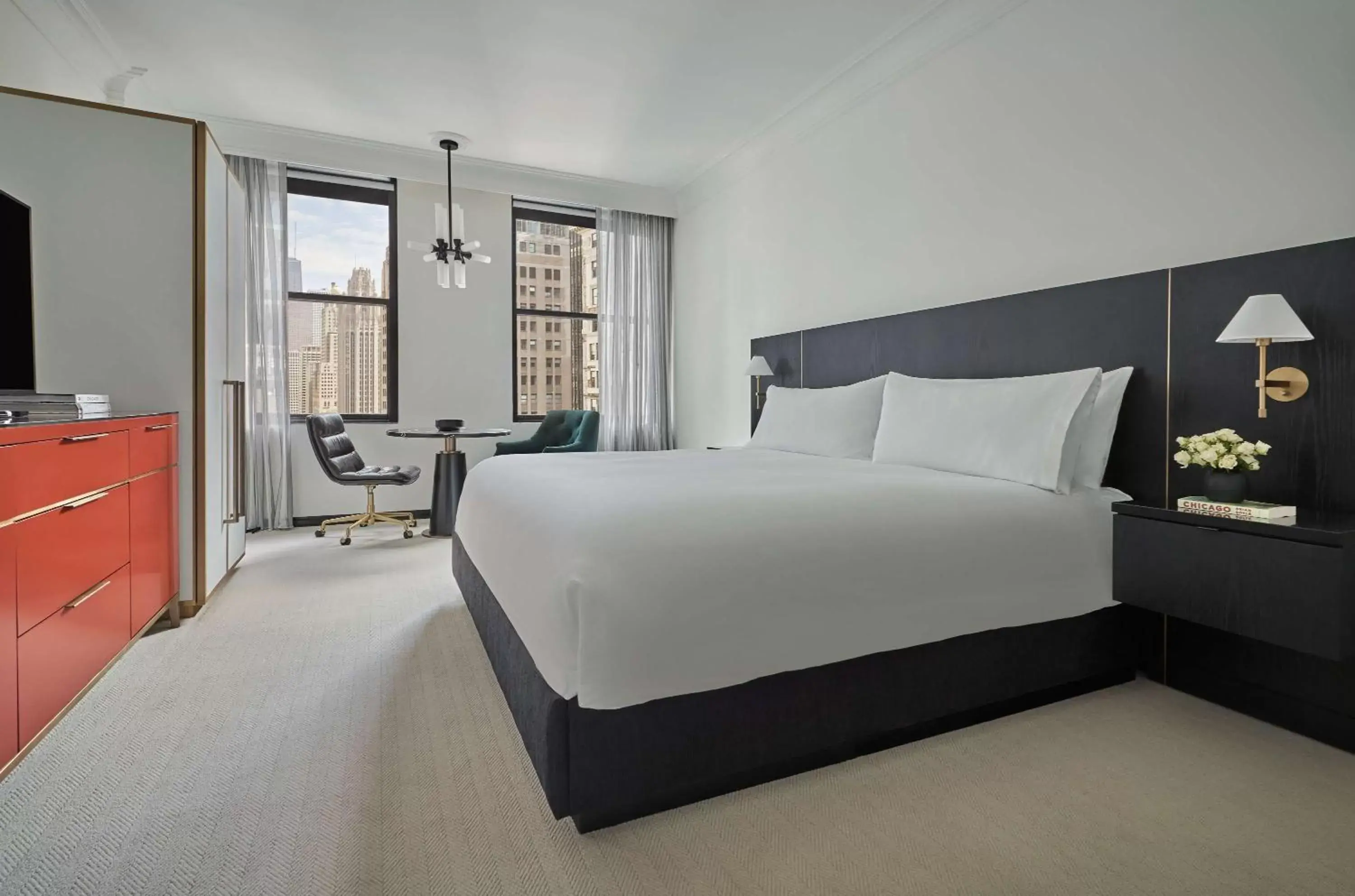 Accessible King Guest Room in Pendry Chicago Accessible King Guest Room in Pendry Chicago