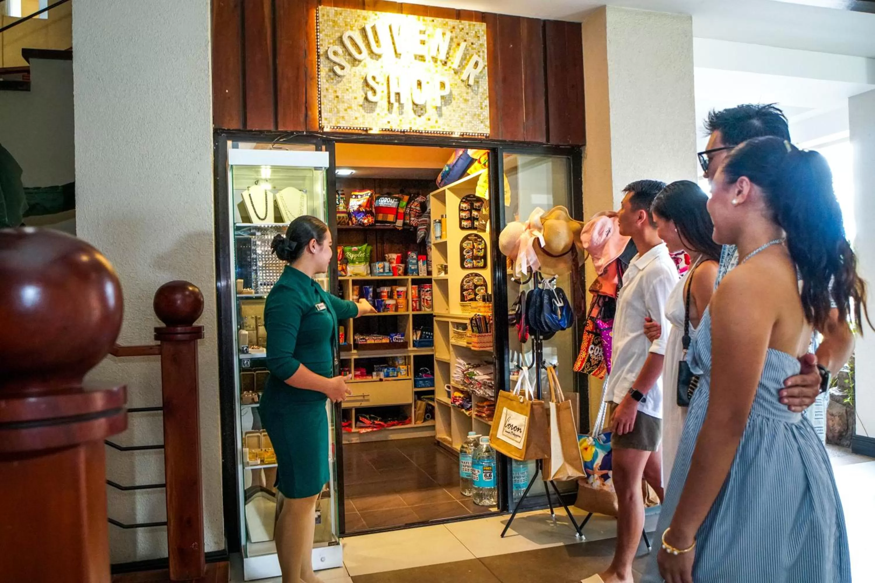 Shopping Area in Coron Westown Resort