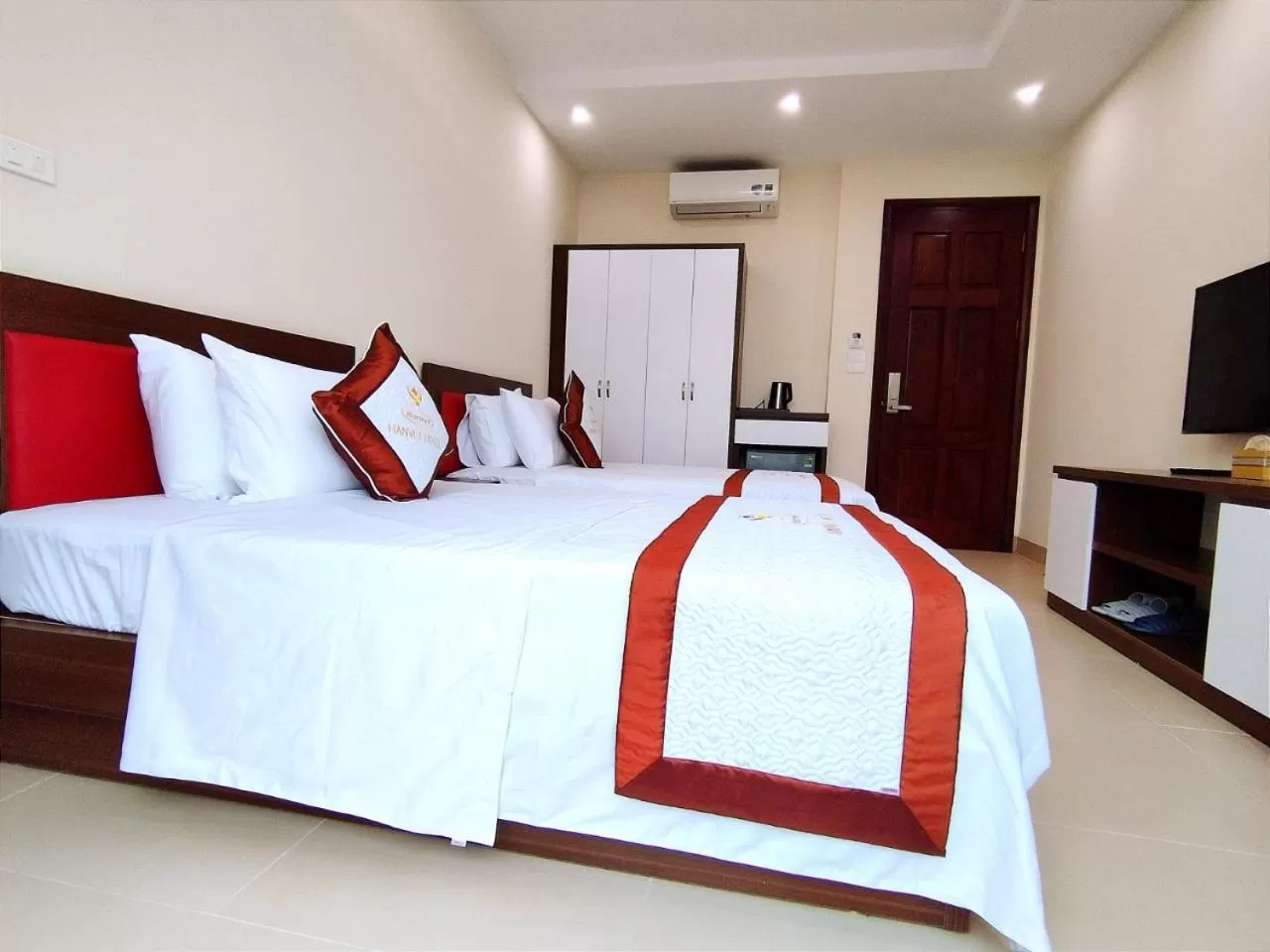 Bed in Hanvet Hotel Ha Noi