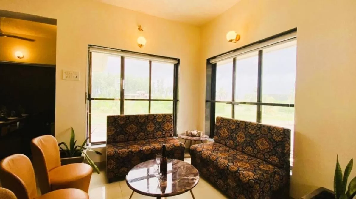 Seating area in Nest Beacon Resort Daman