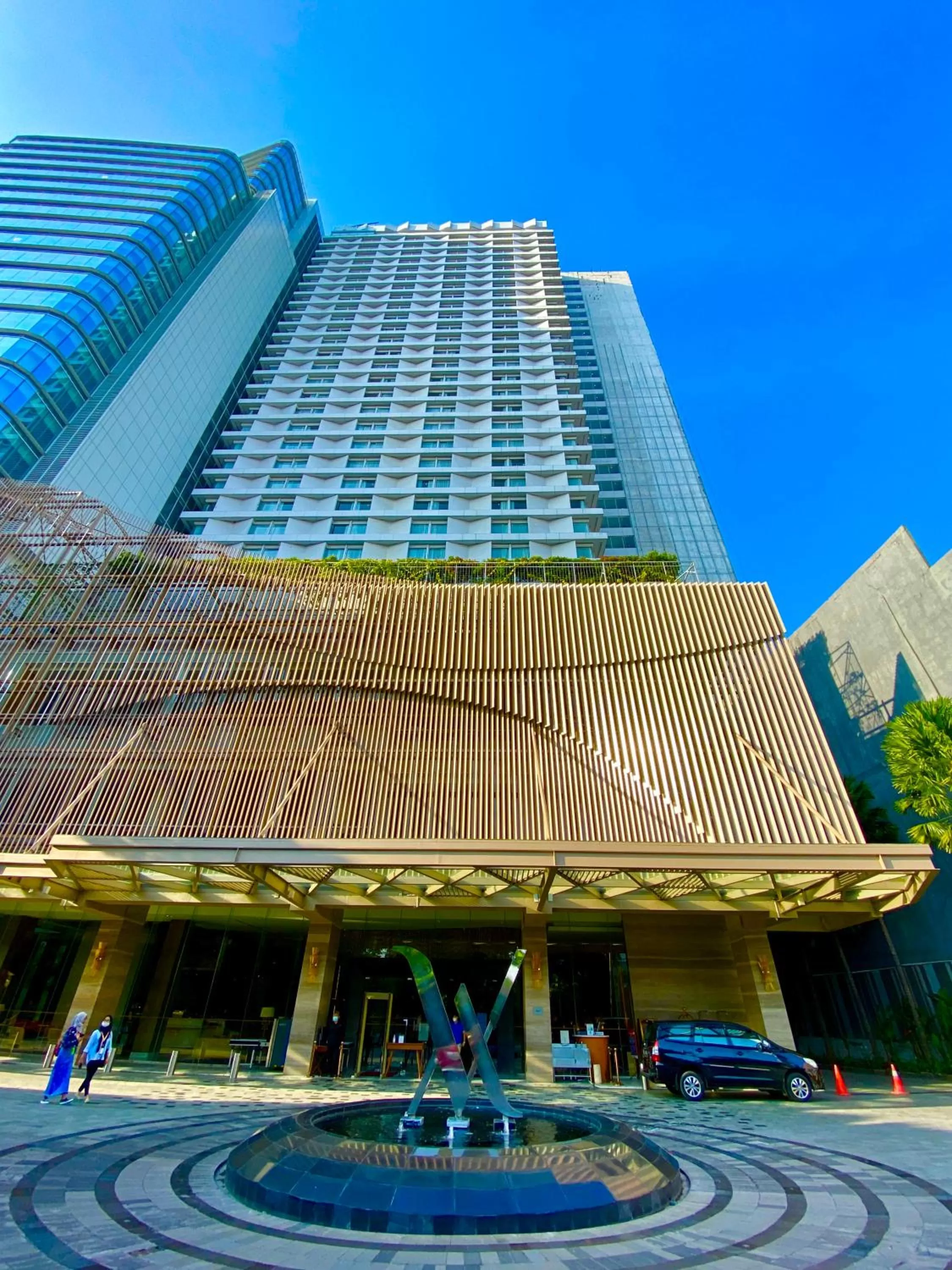 Facade/entrance in Vasa Hotel Surabaya