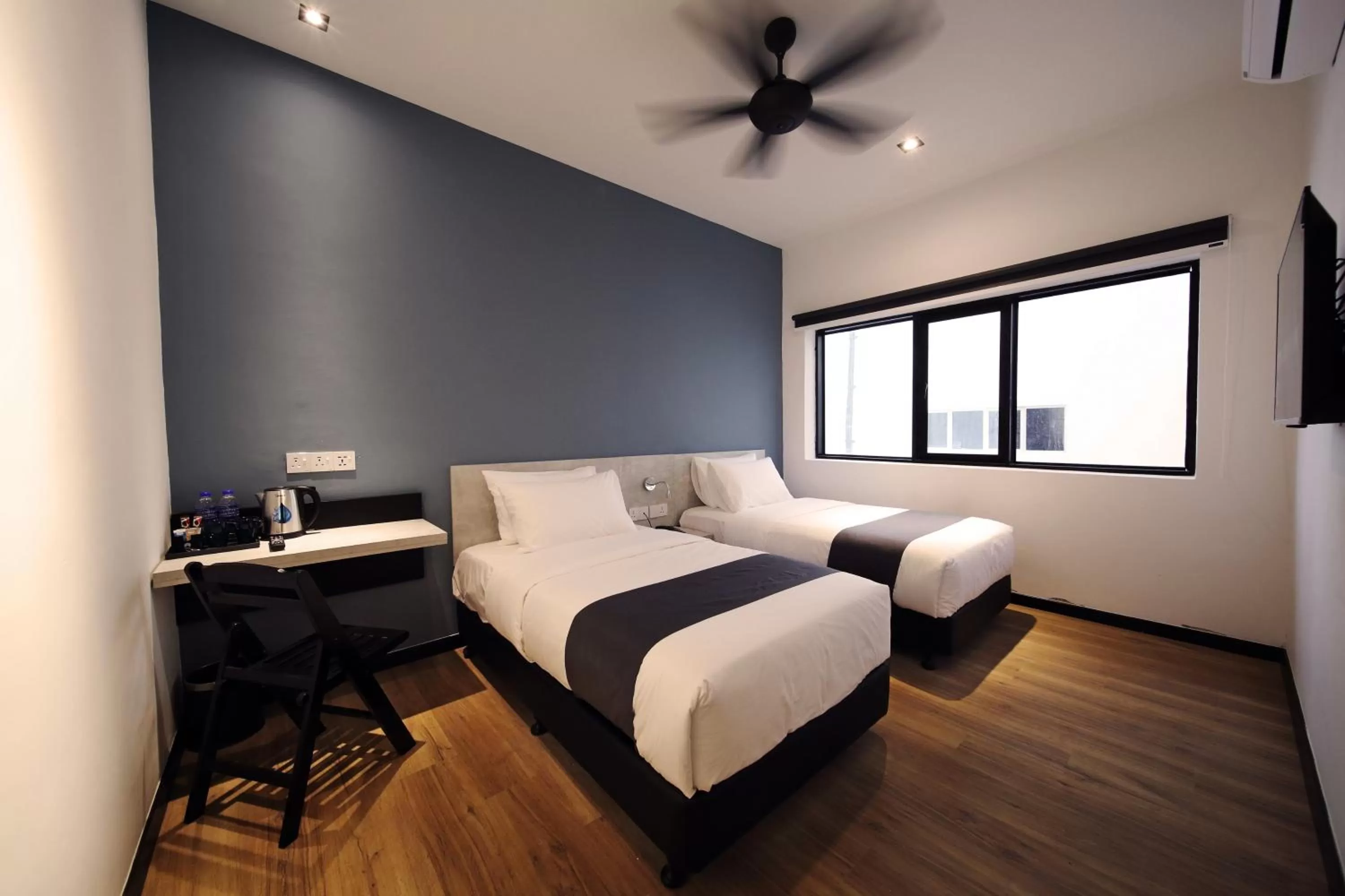 Bed in ARENA Boutique Hotel Kuala Terengganu