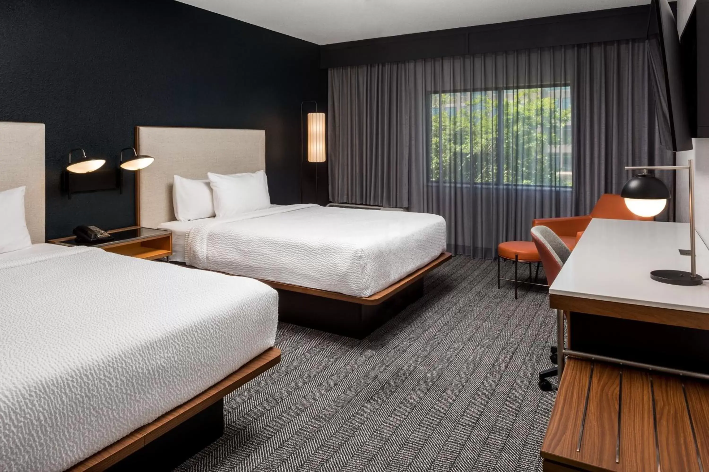 Guest room, 2 Queen in Courtyard by Marriott Charlotte Ballantyne Guest room, 2 Queen in Courtyard by Marriott Charlotte Ballantyne