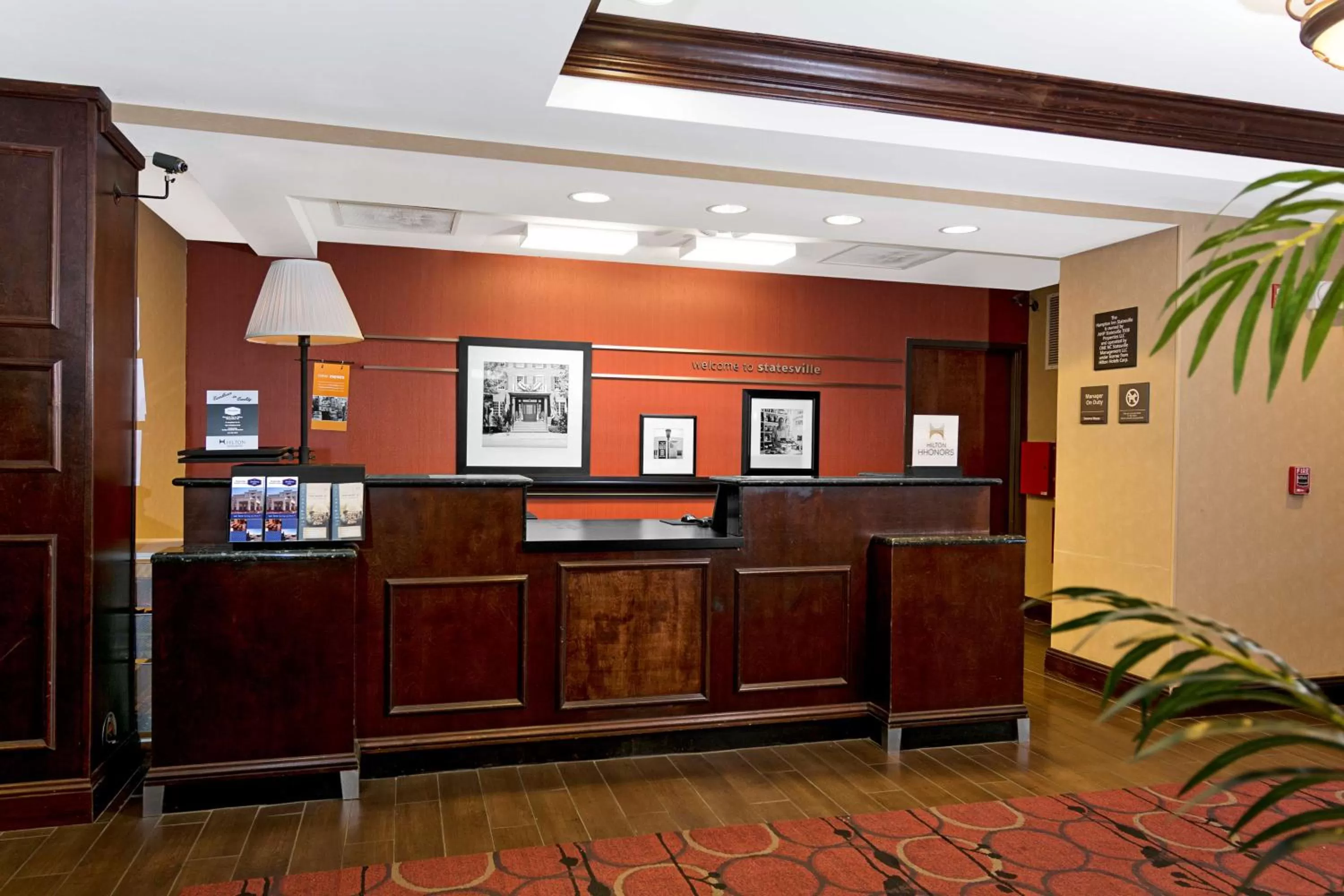 Lobby or reception in Hampton Inn Statesville