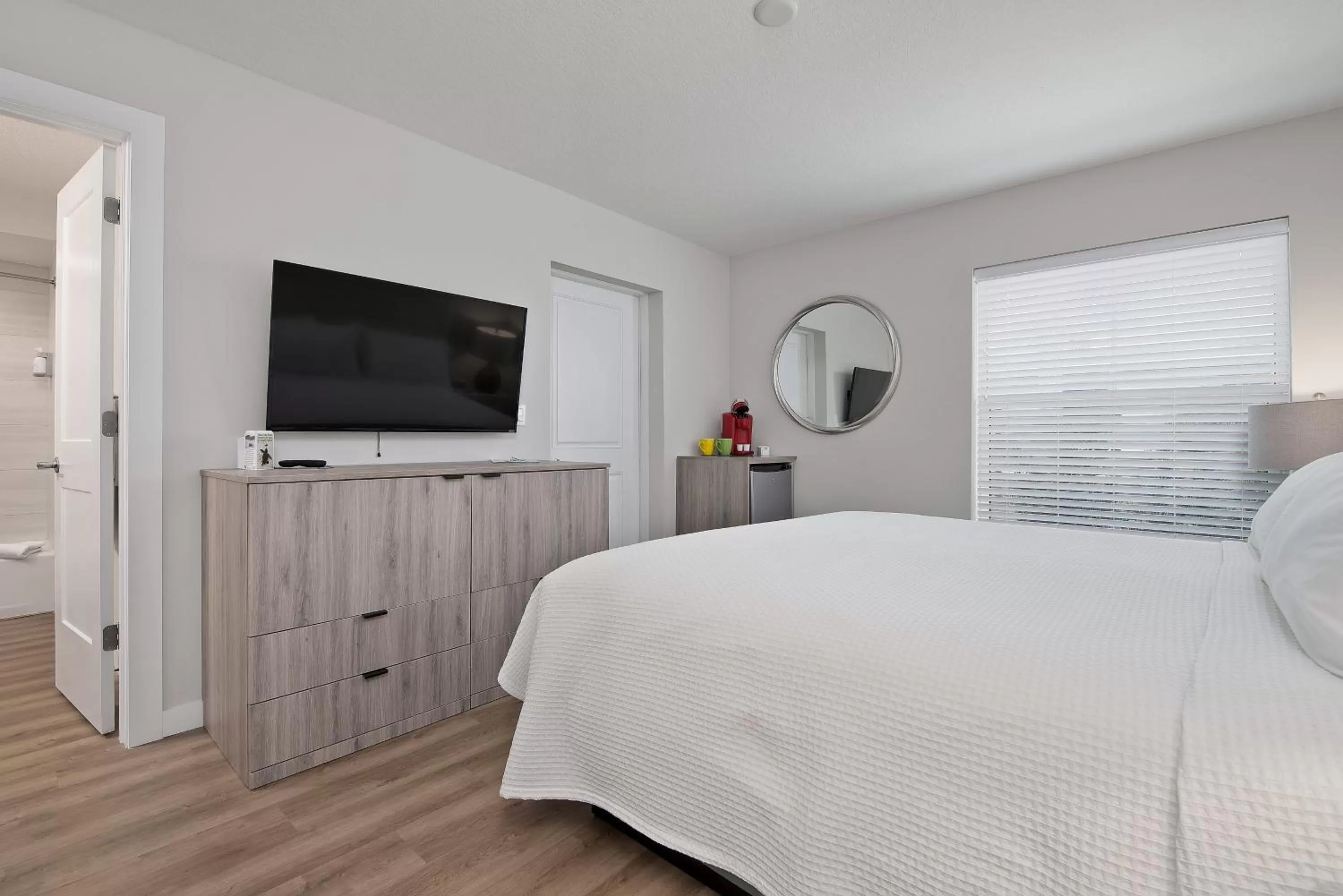 Bed in Escape Coastal Resort on Casey Key