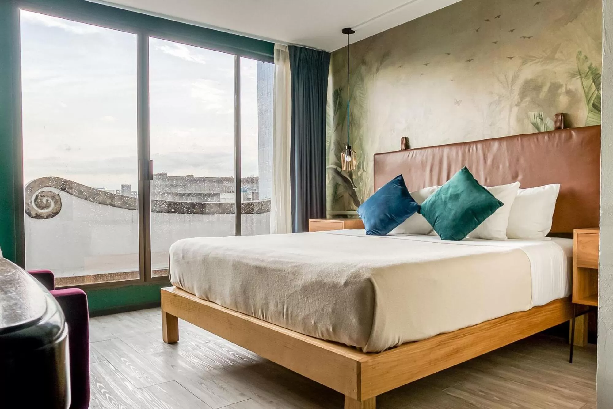 Photo of the whole room, Bed in Selina Mexico City Downtown