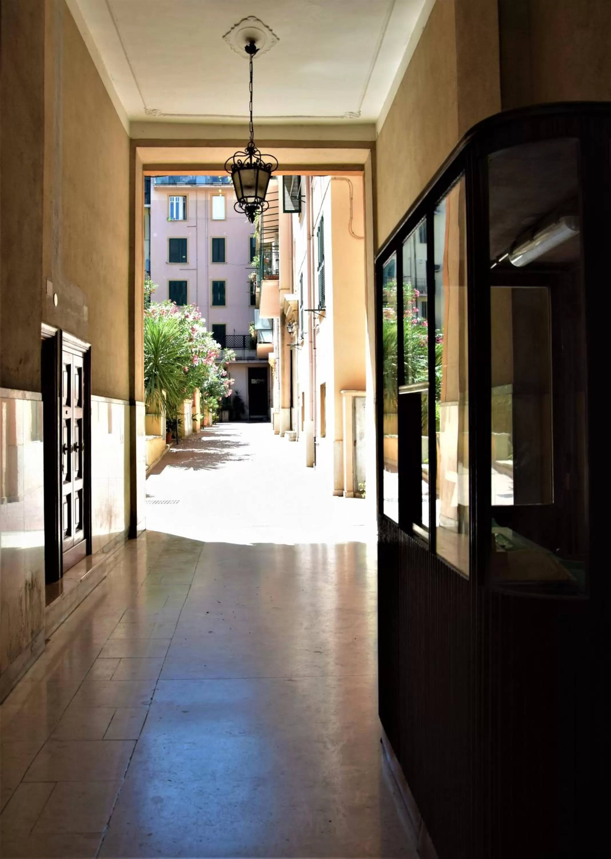 Garden in Hotel Paolo II