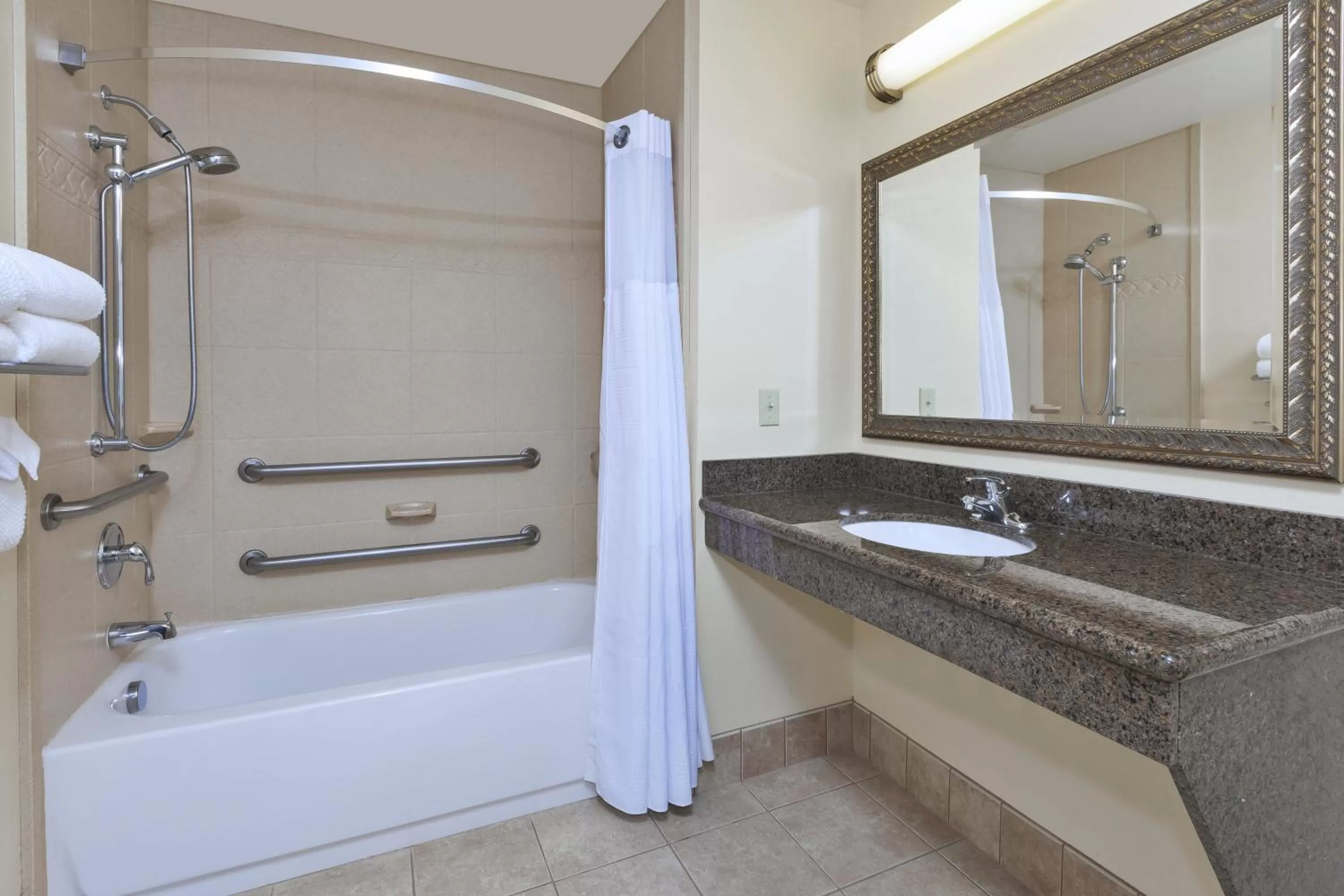 Bathroom in Staybridge Suites Lansing-Okemos by IHG