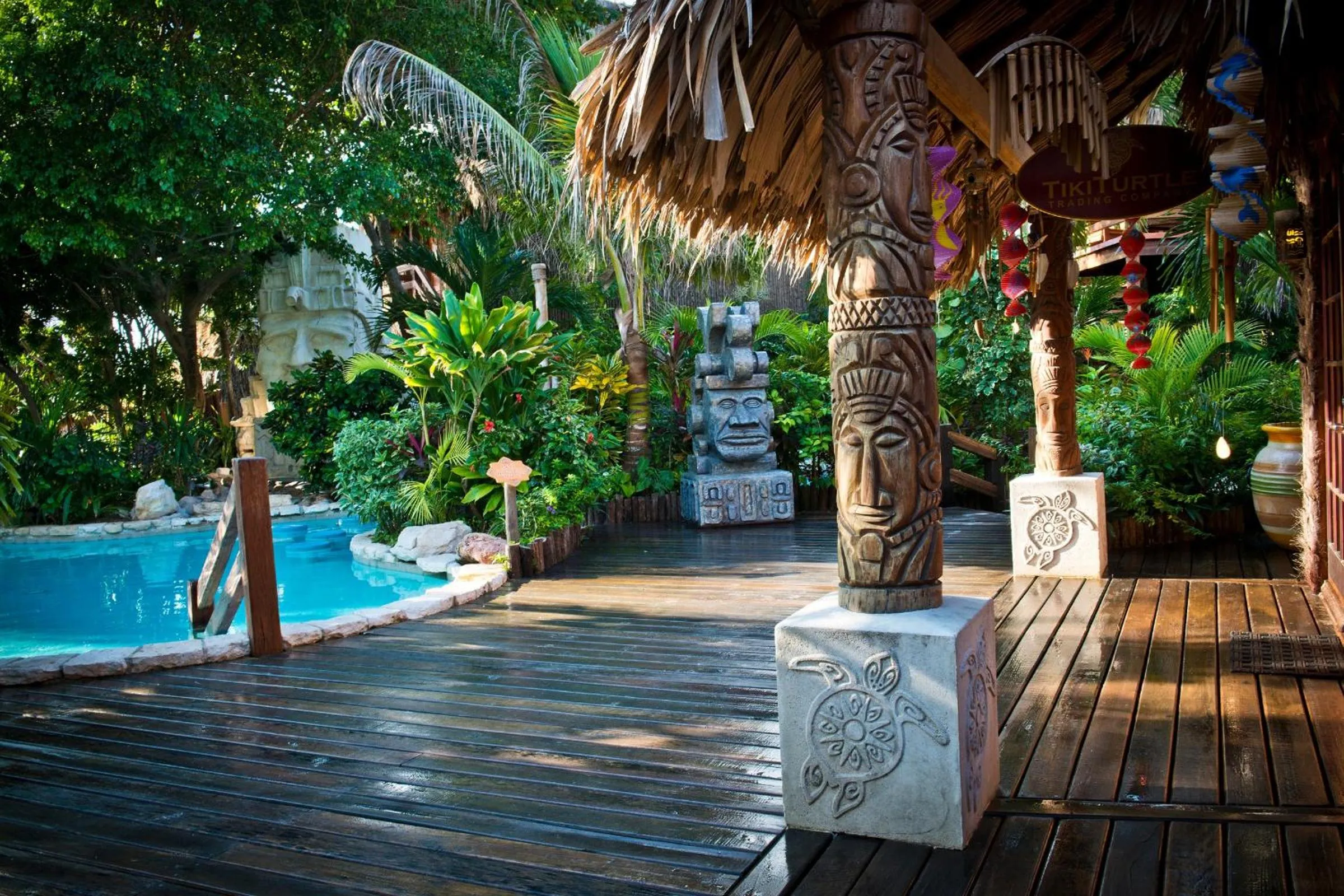 Patio in Ramon's Village Resort