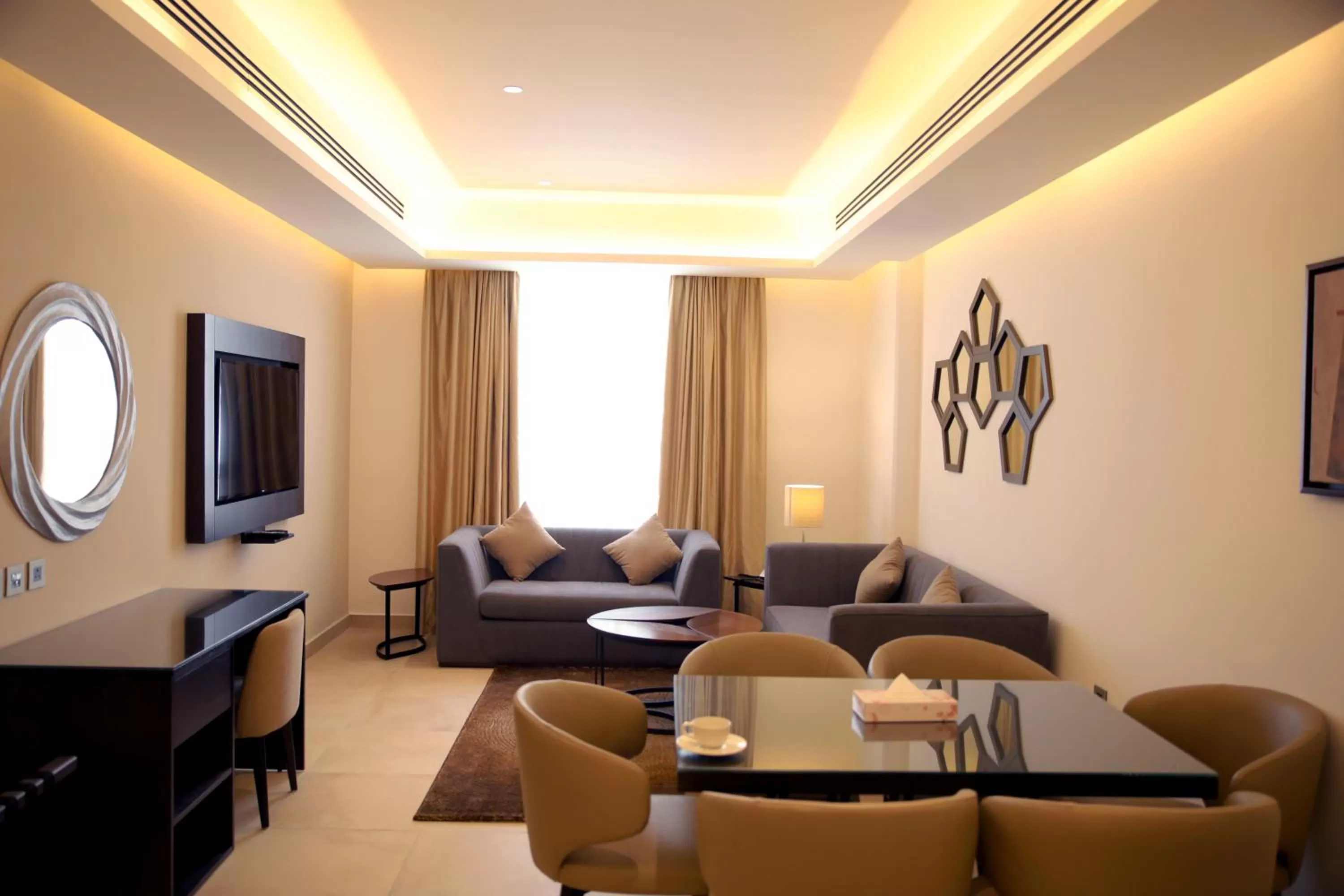 Living room in Downtown Hotel Apartments