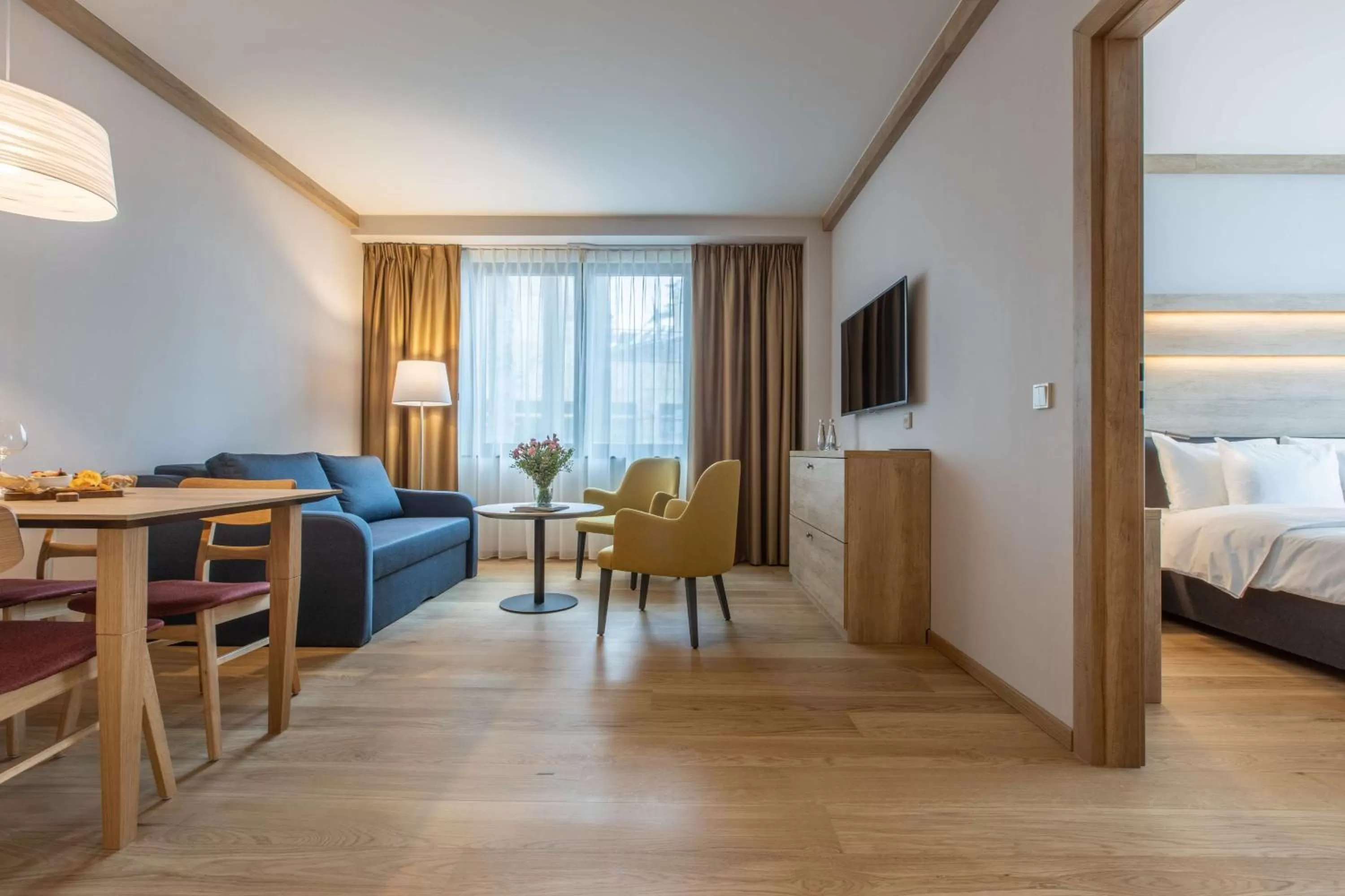 Junior Suite with Mountain View in Radisson Blu Hotel & Residences