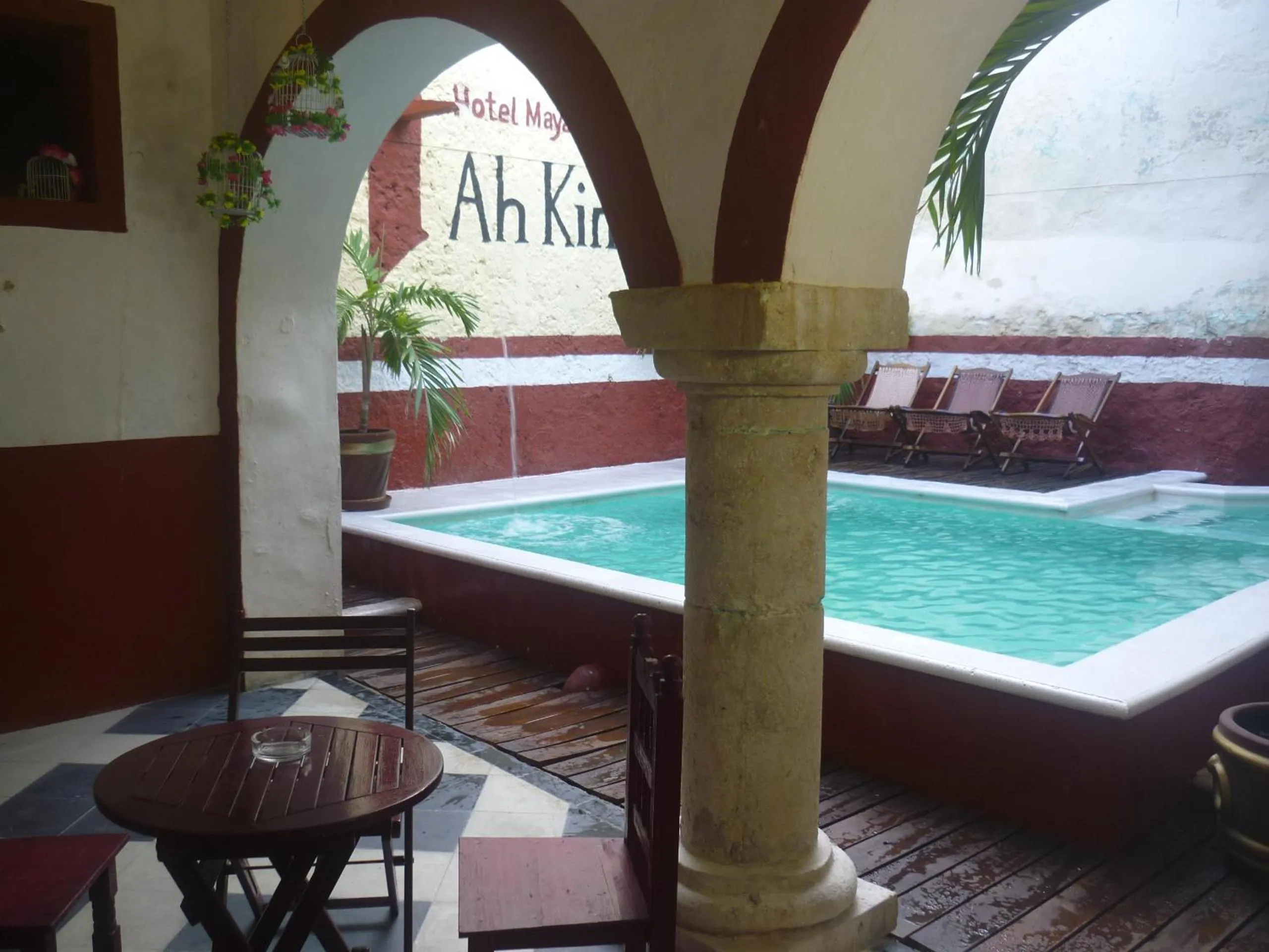 Swimming pool in Hotel Maya Ah Kim Pech