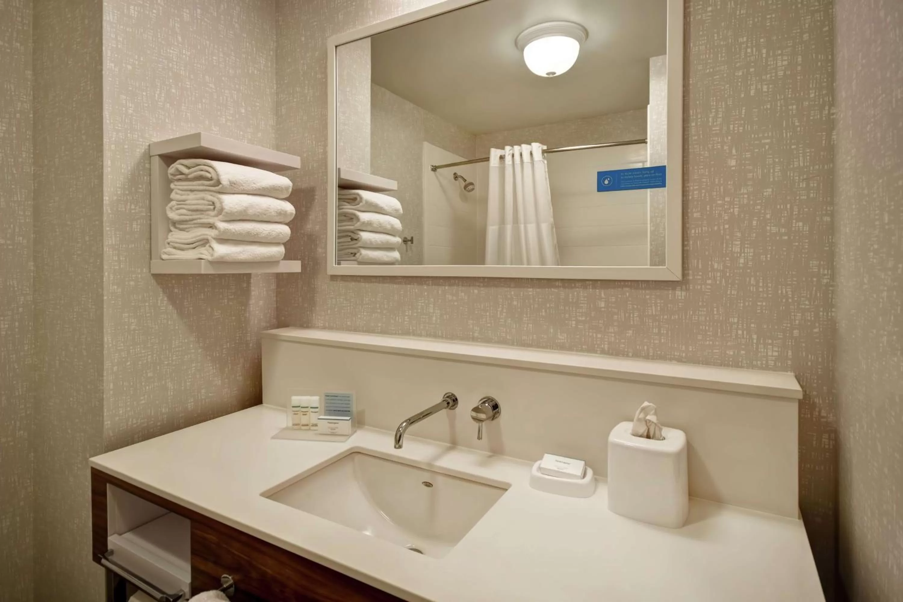 Bathroom in Hampton Inn Atlanta-Mall Of Georgia
