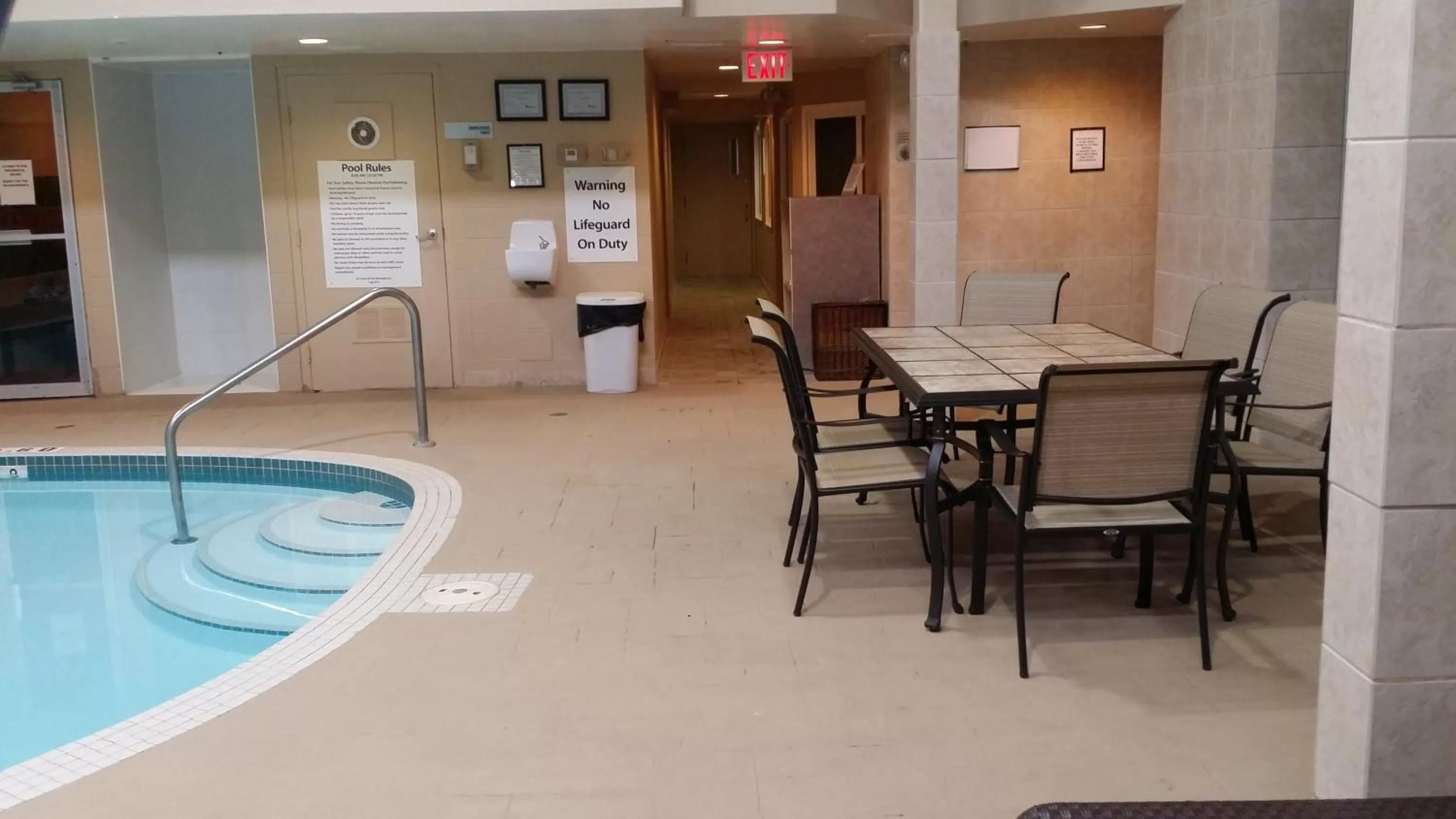 Swimming pool in Holiday Inn Express Red Deer by IHG