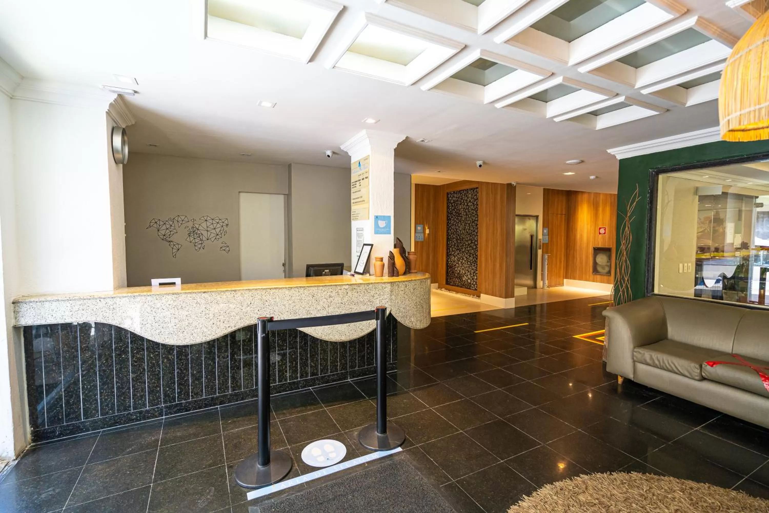 Lobby or reception in Fortaleza Mar Hotel