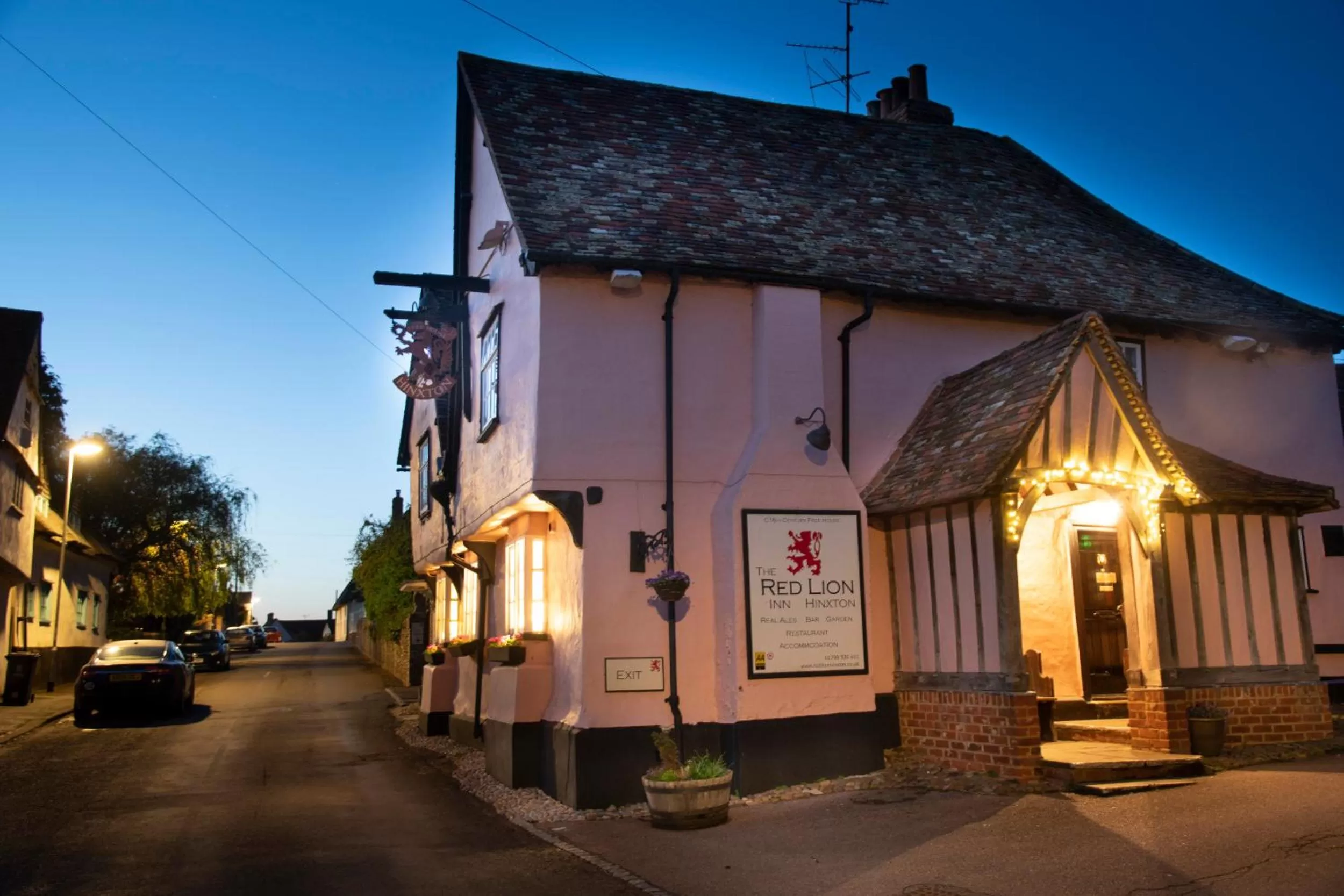 Property building in The Red Lion Hinxton