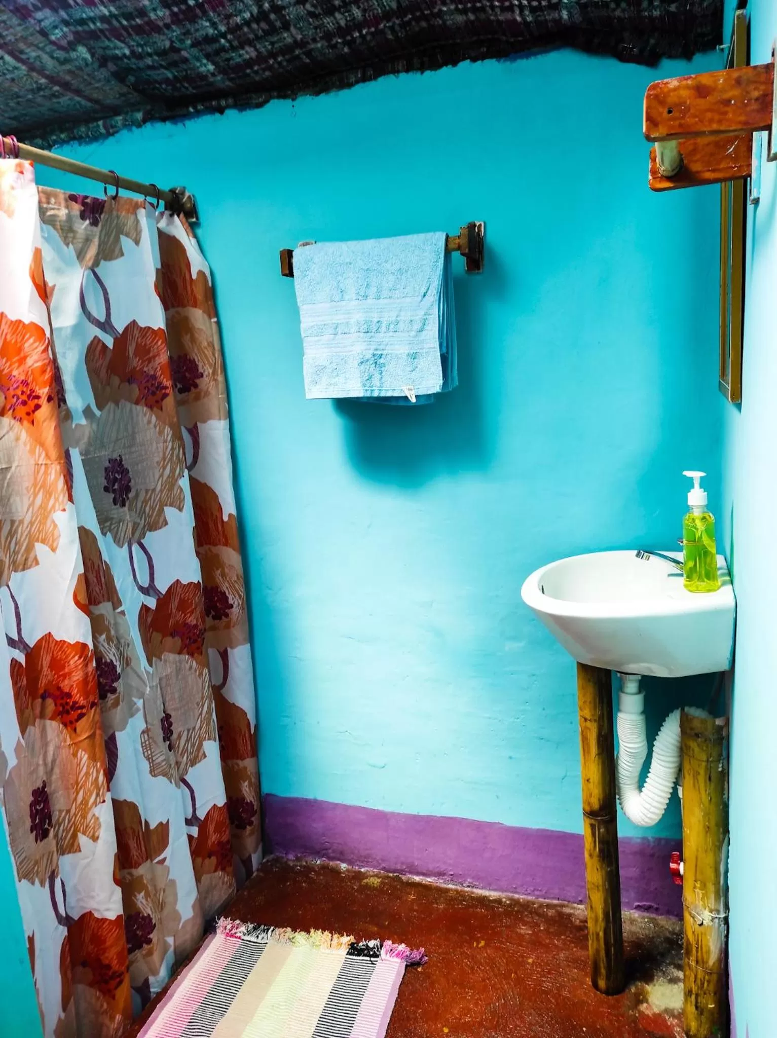 Bathroom in Eco-Hotel Mayachik