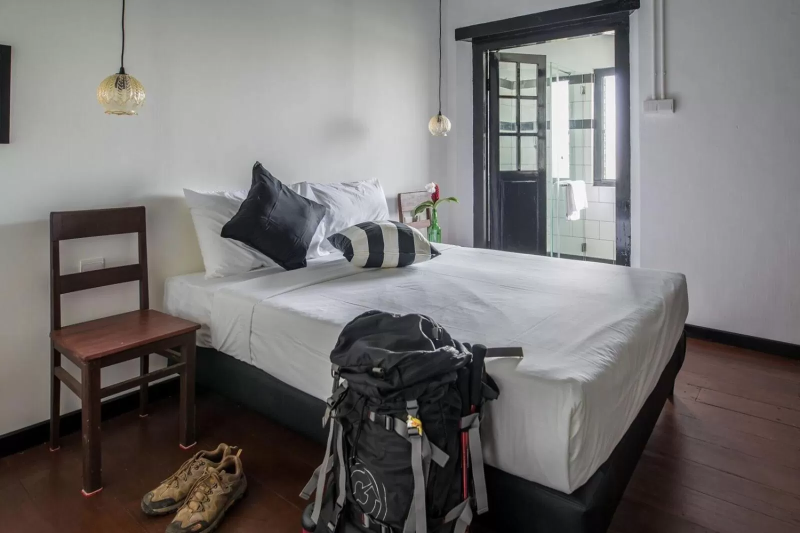 Bed in The Marian Boutique Lodging House