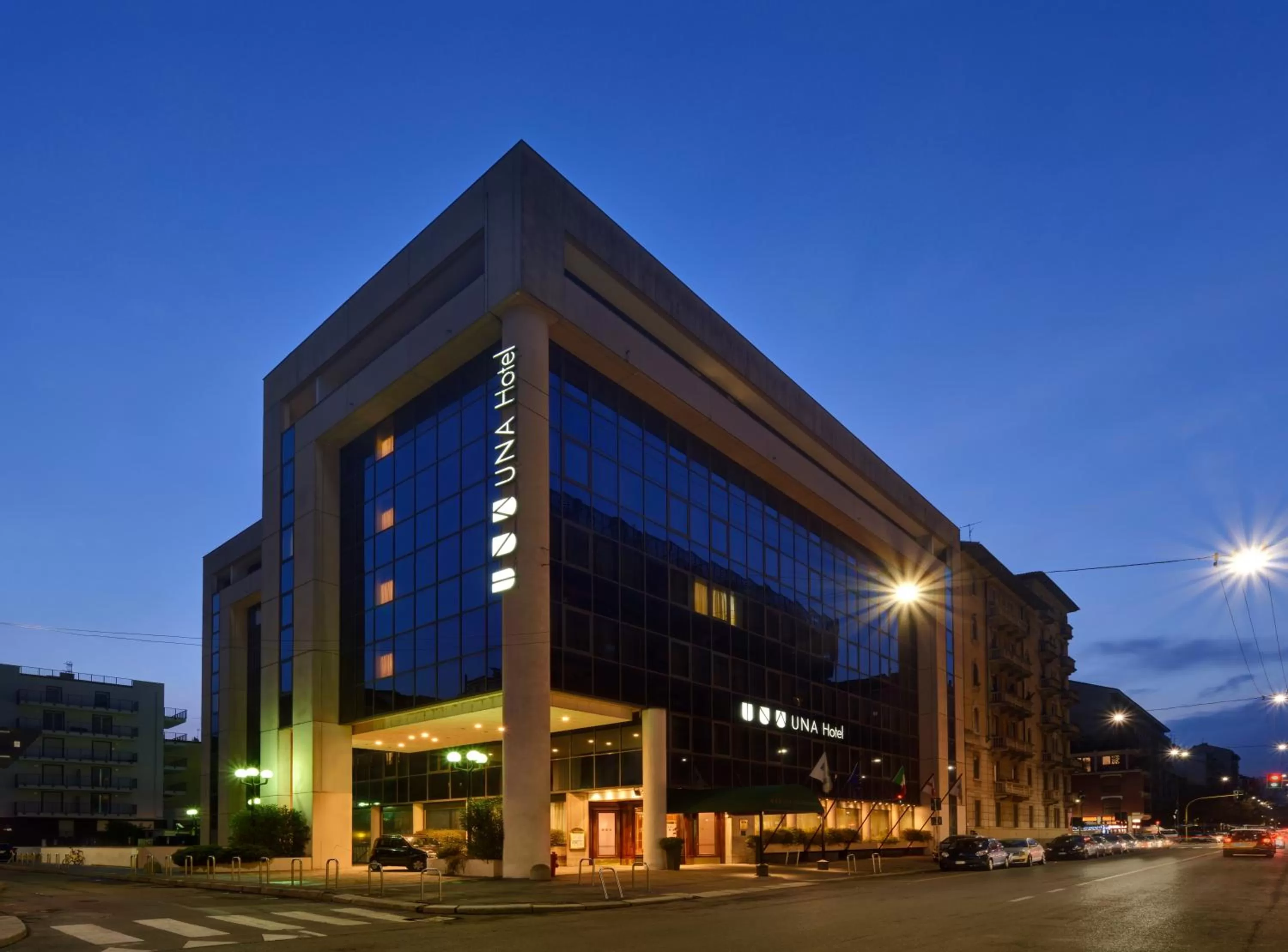 Property building in UNA Hotels Scandinavia Milano