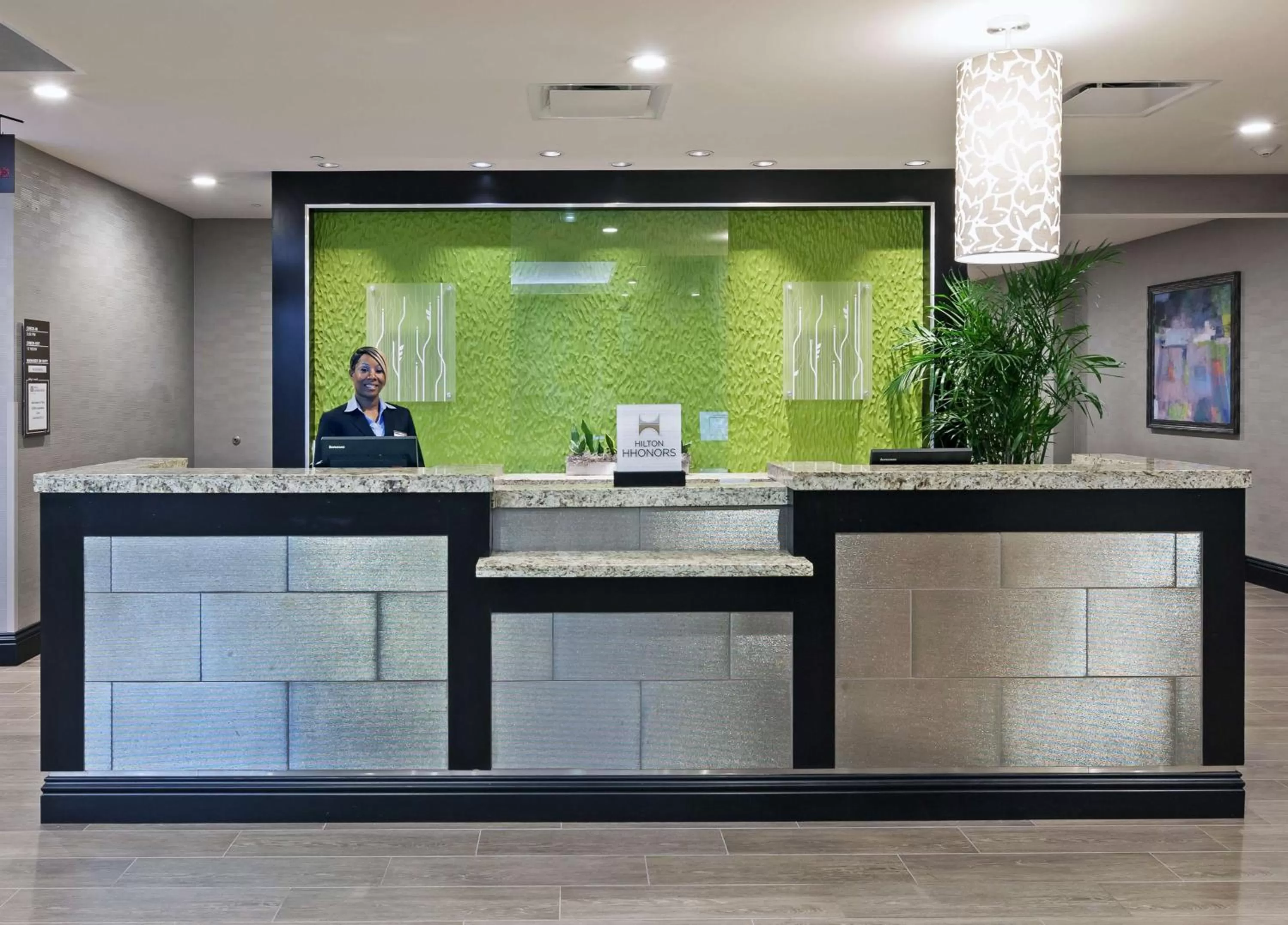 Lobby or reception in Hilton Garden Inn West Little Rock