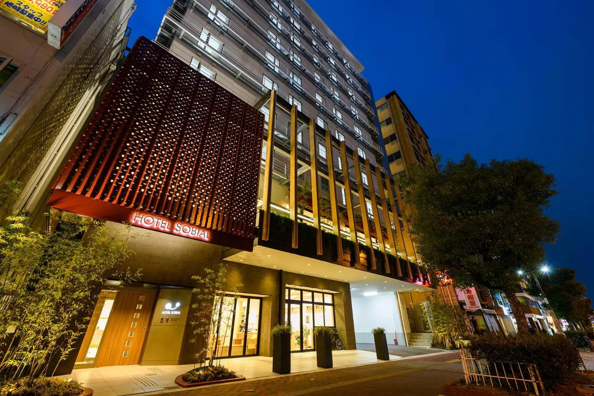 Property building in Hotel Sobial Namba Daikokucho