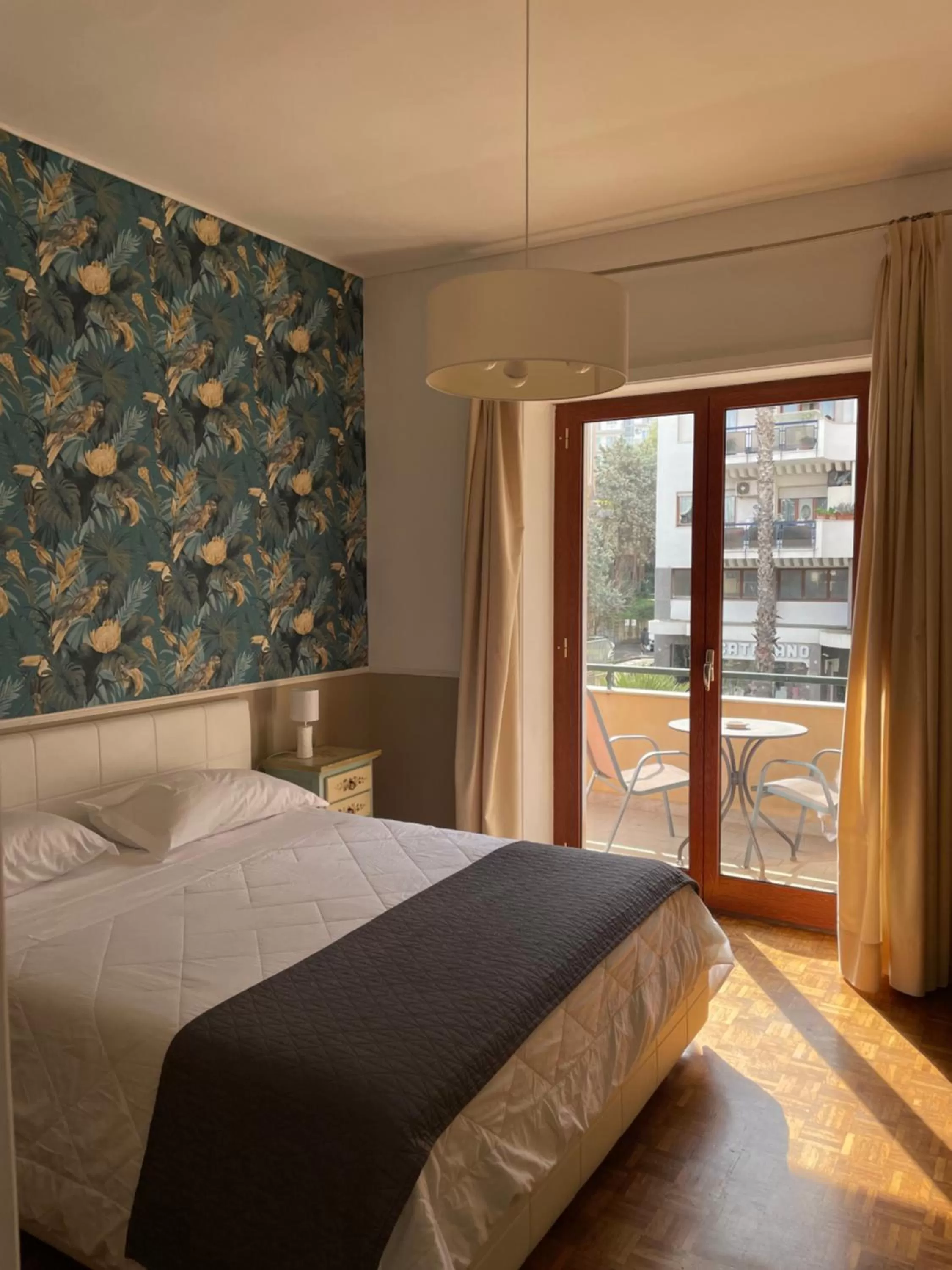 Bed in Lemon Rooms Sorrento