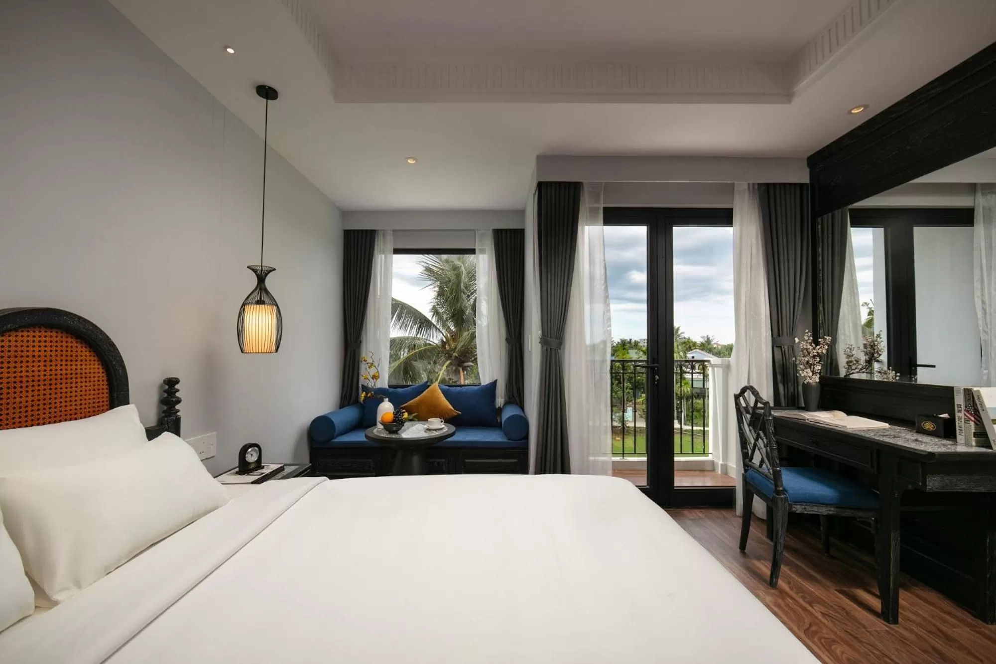 Photo of the whole room, Bed in Shining Riverside Hoi An Boutique & Spa