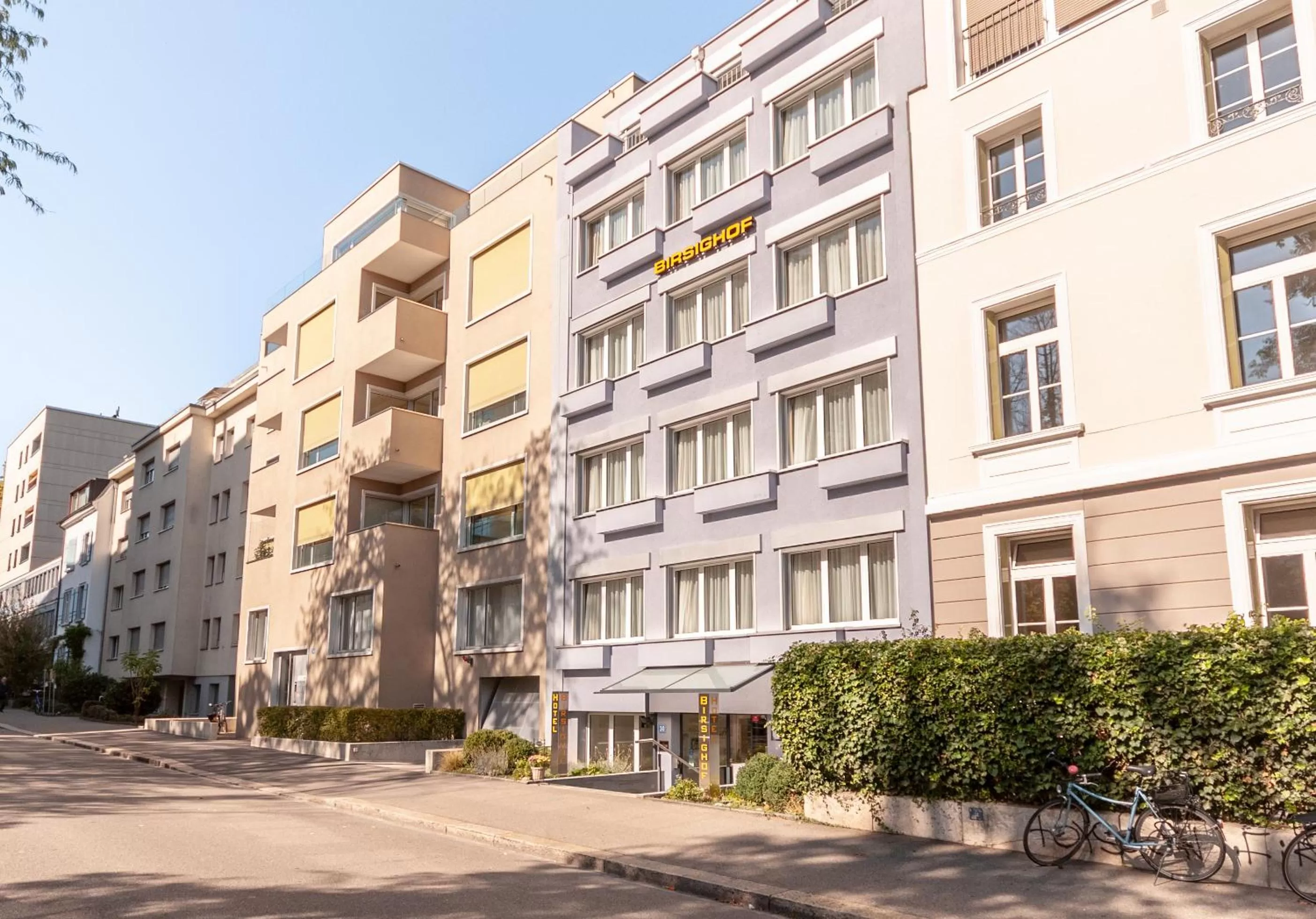 Property building in Hotel Birsighof Basel City Center