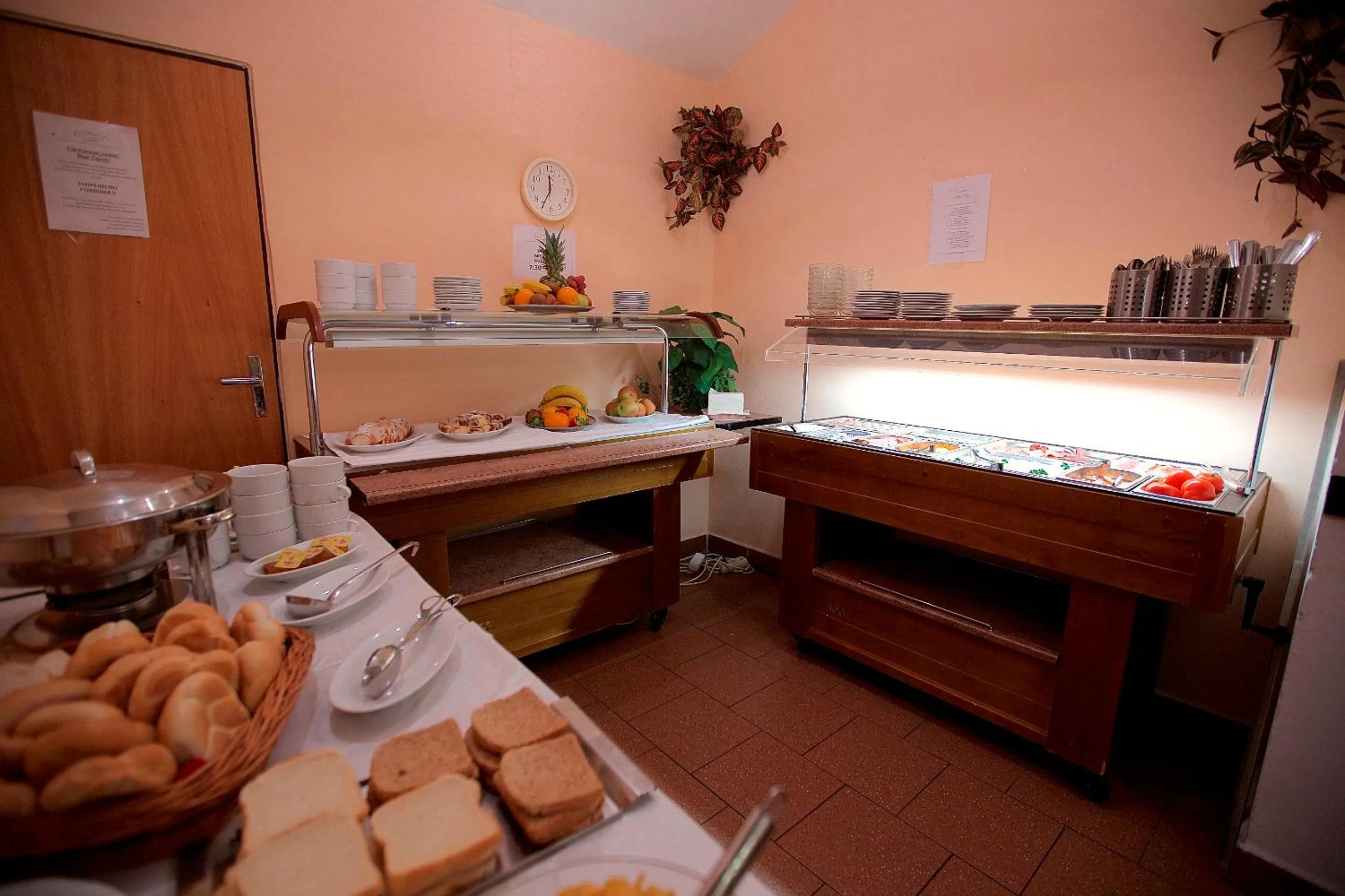 Buffet breakfast in Hotel Olga