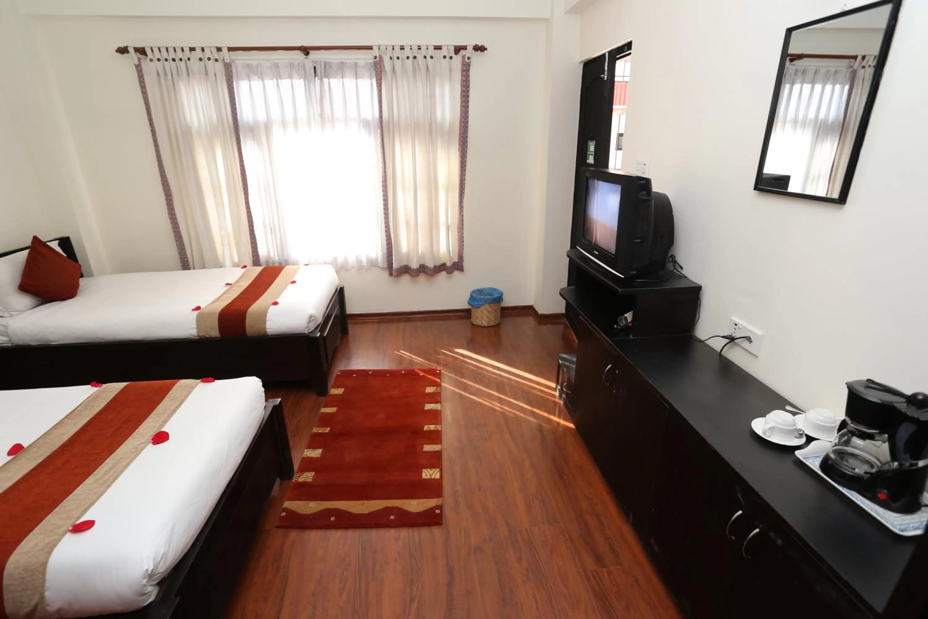 Bedroom, Bed in Thamel Eco Resort