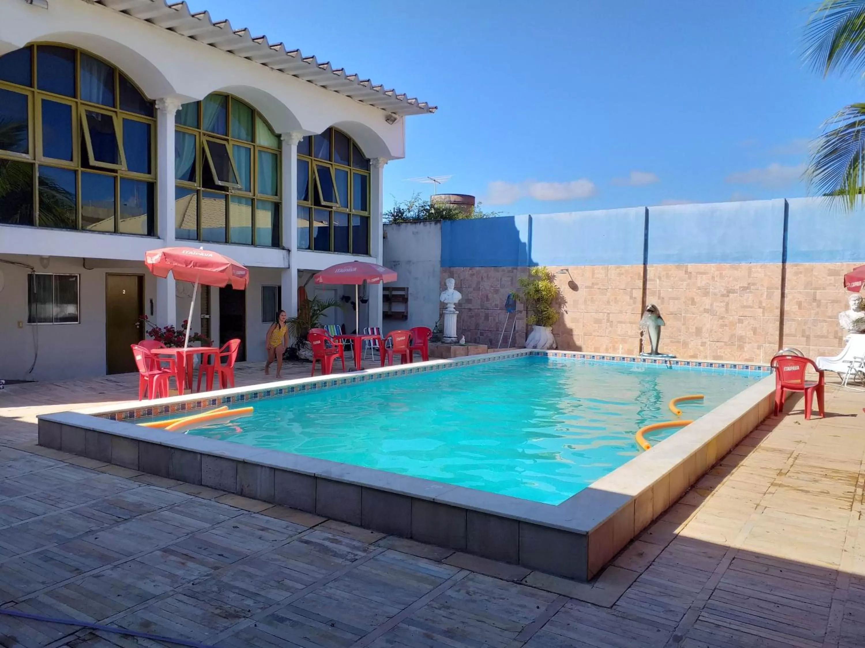 Swimming Pool in Pousada Das Palmeiras