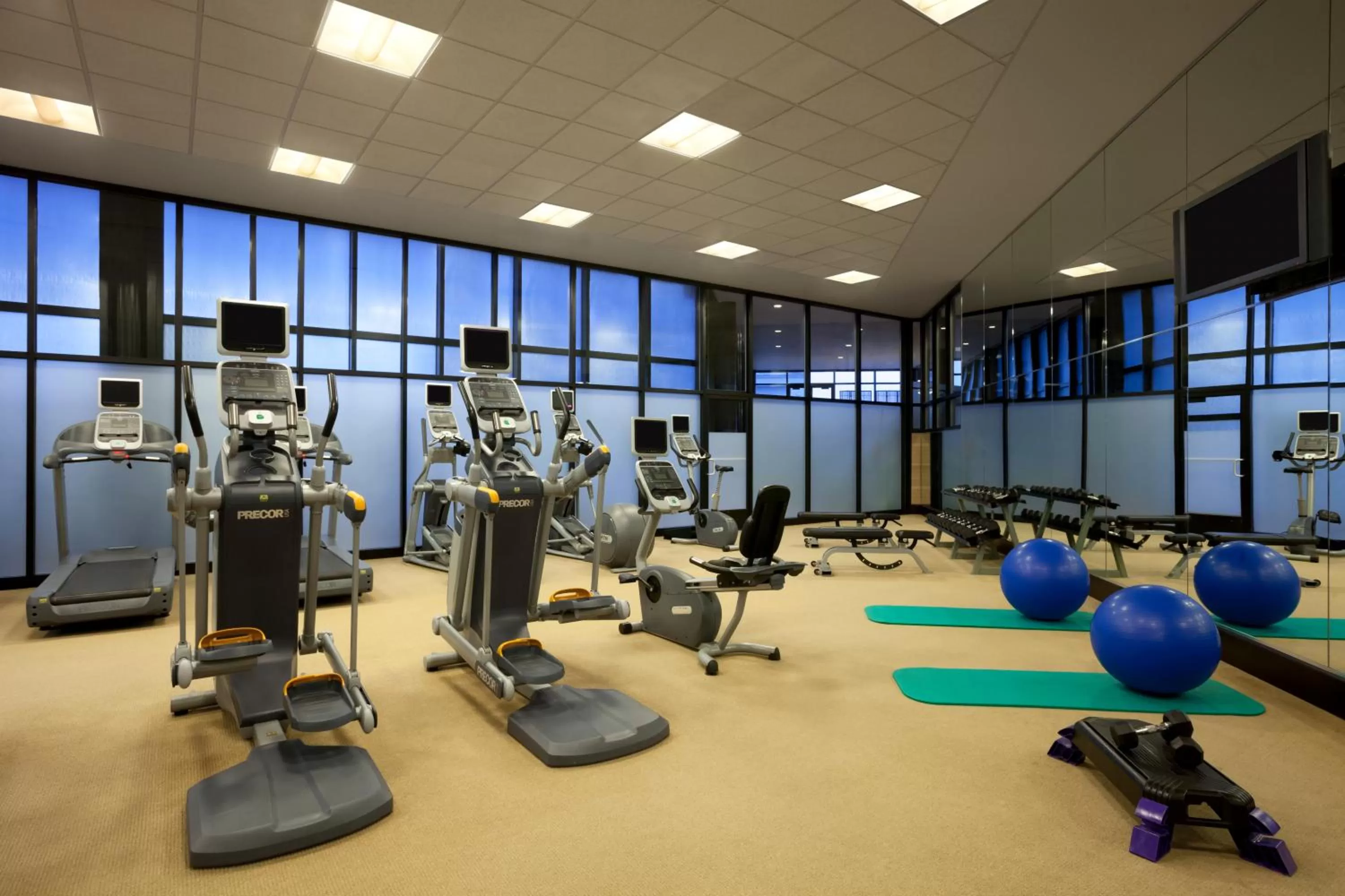 Fitness centre/facilities in Caesars Atlantic City, A Caesars Destination