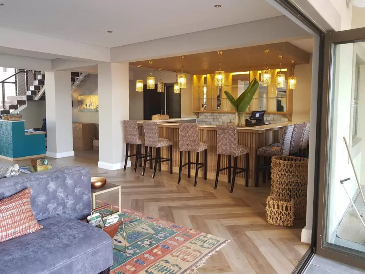 Lounge or bar in Endless Horizons Boutique Hotel