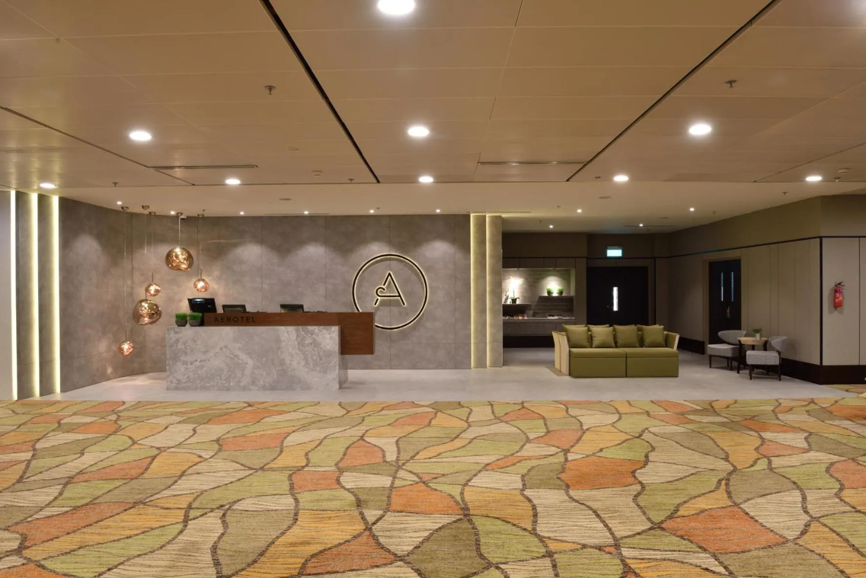 Lobby or reception in Aerotel Singapore - Transit Hotel in Terminal 1