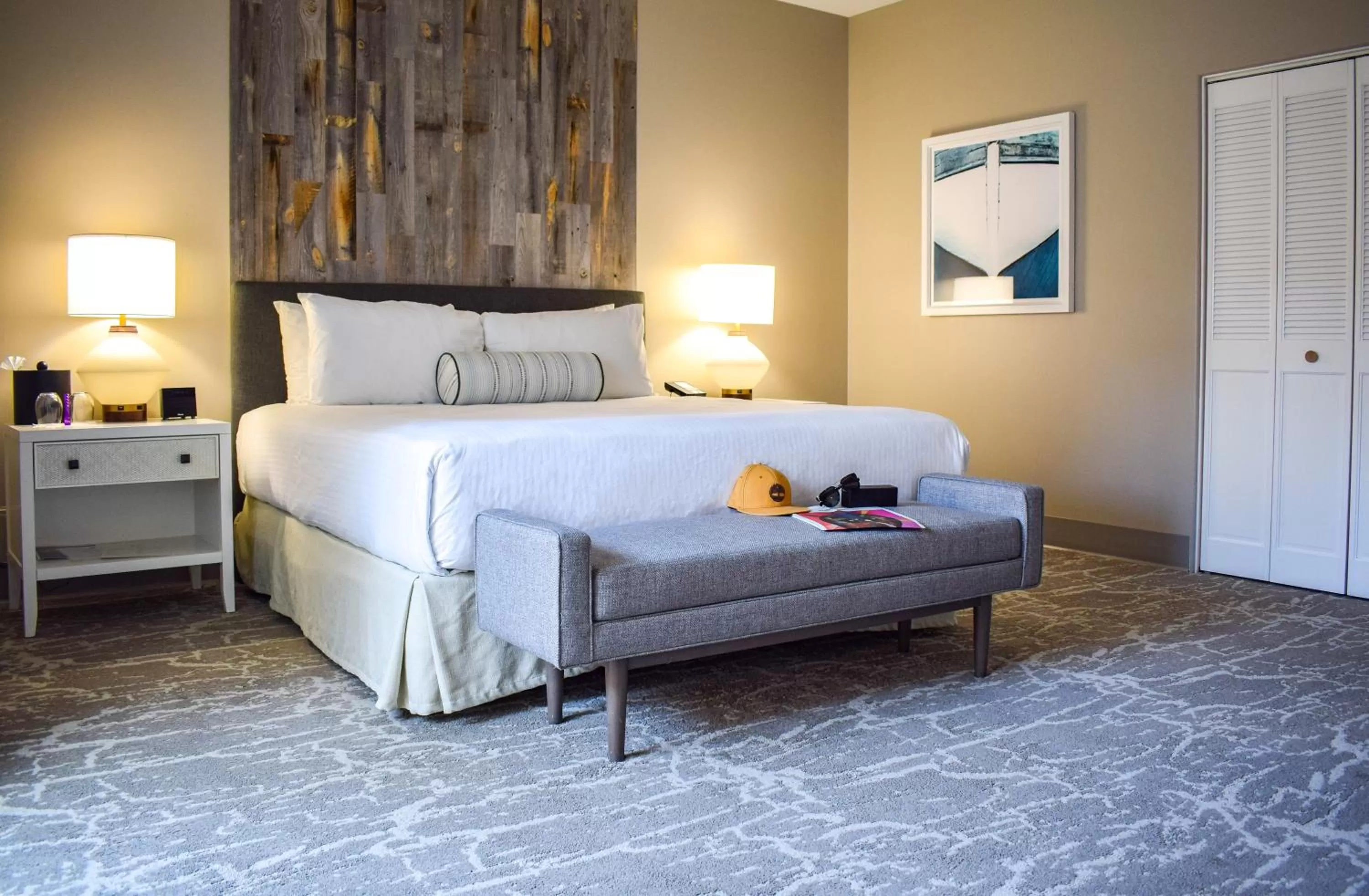 Bed in Beachside Inn