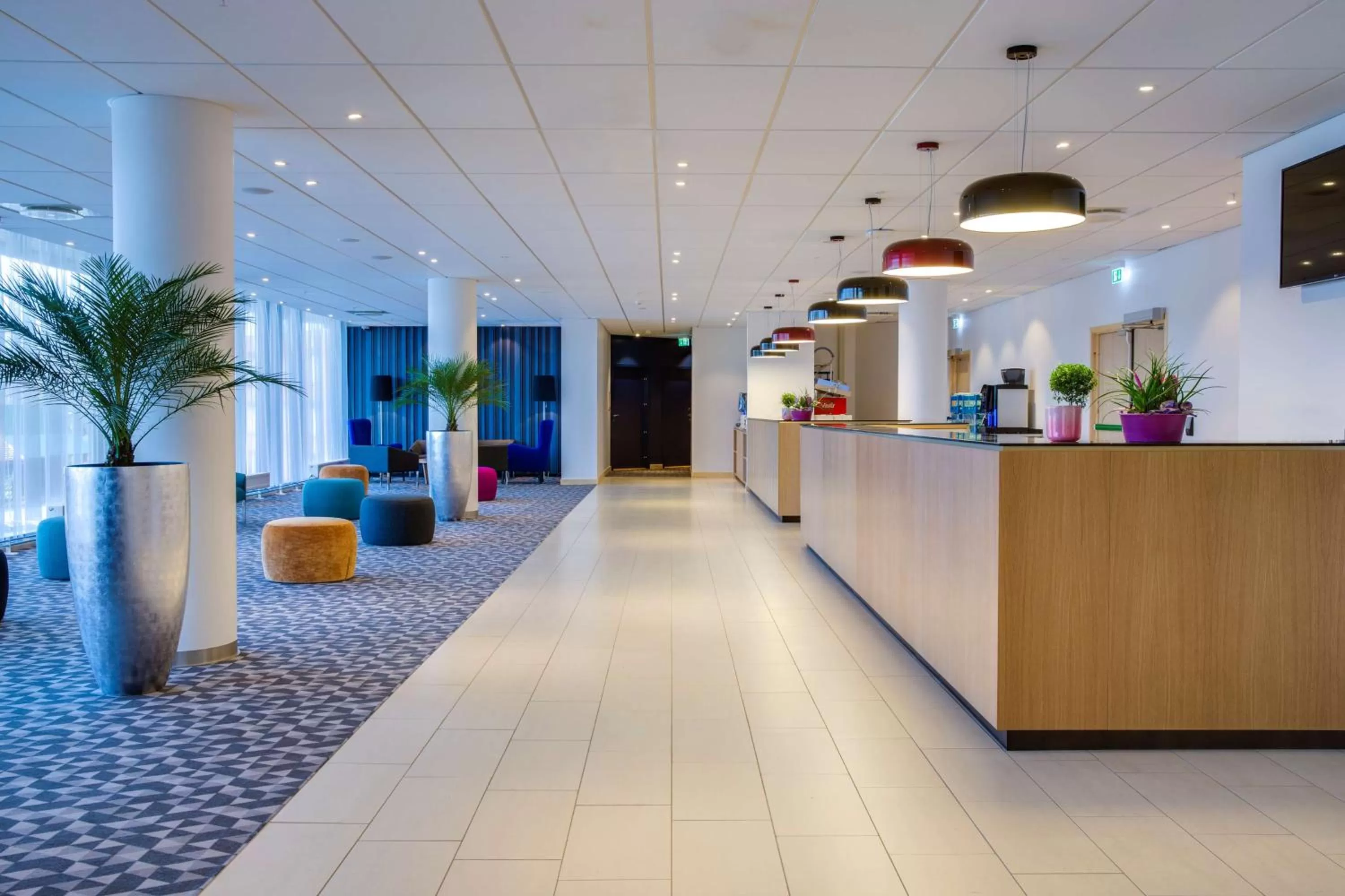Lobby or reception in Radisson Blu Hotel Oslo Alna