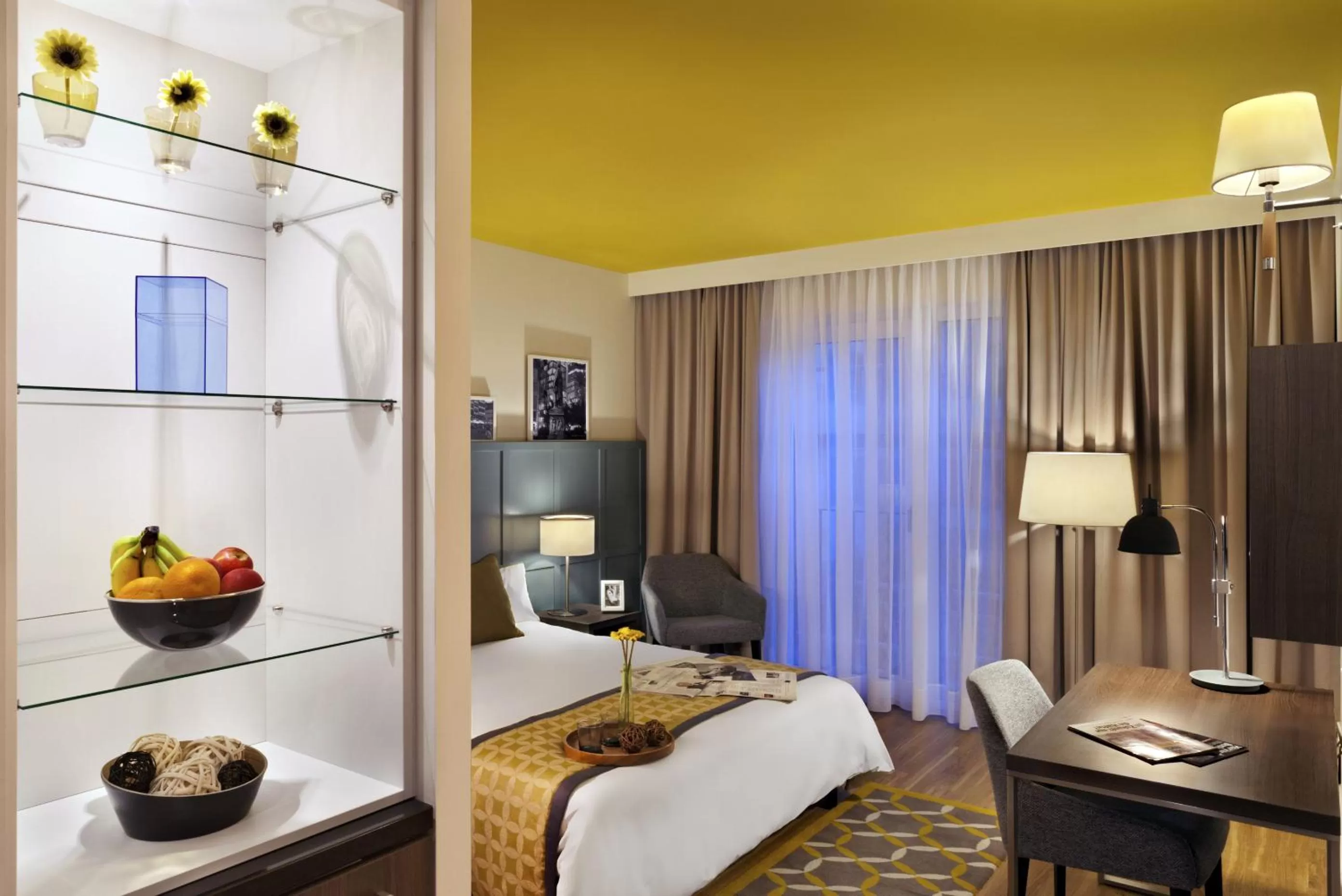 Bed in Citadines City Centre Frankfurt