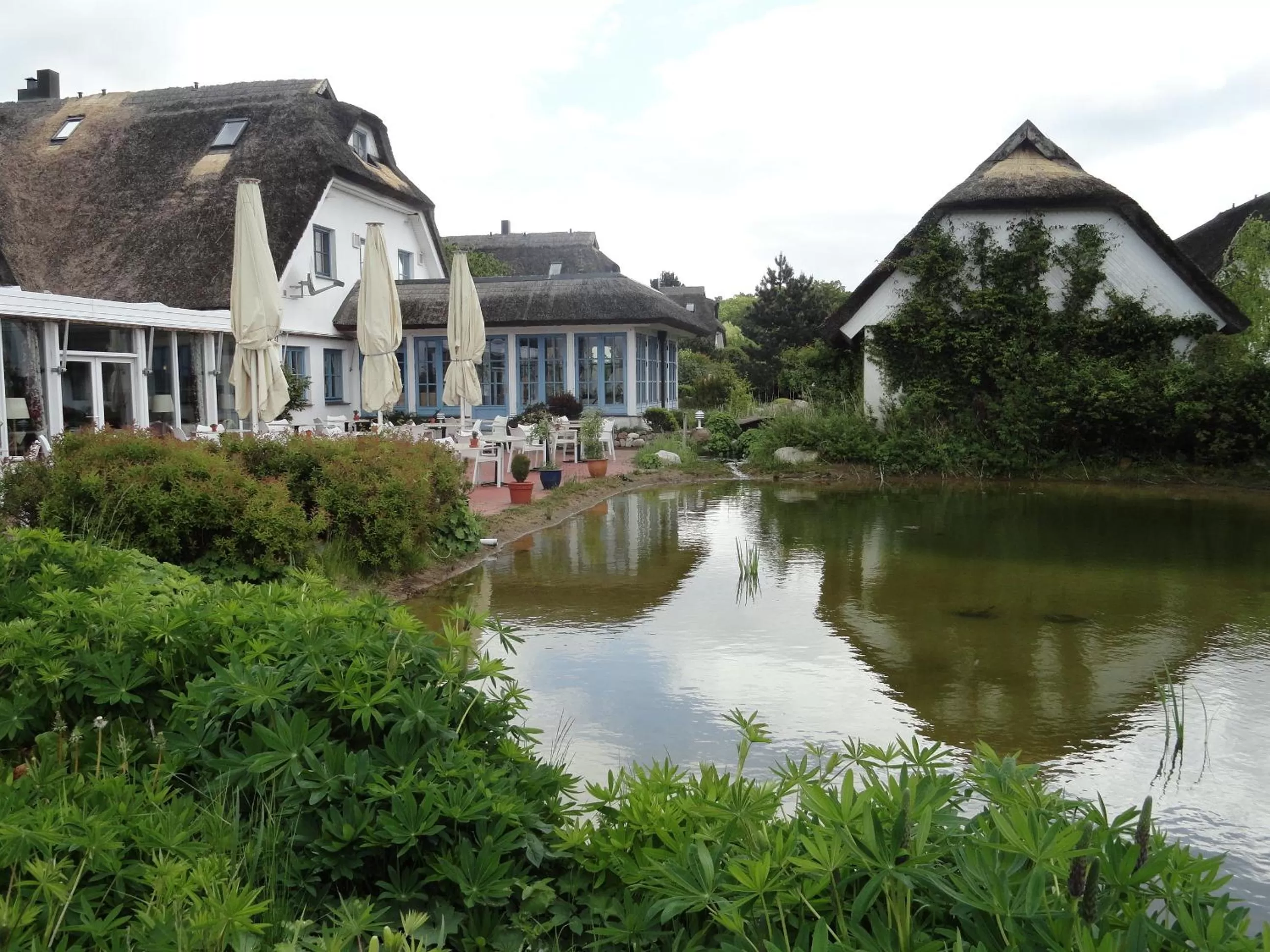 Garden in Landhotel Kastanienallee Putbus