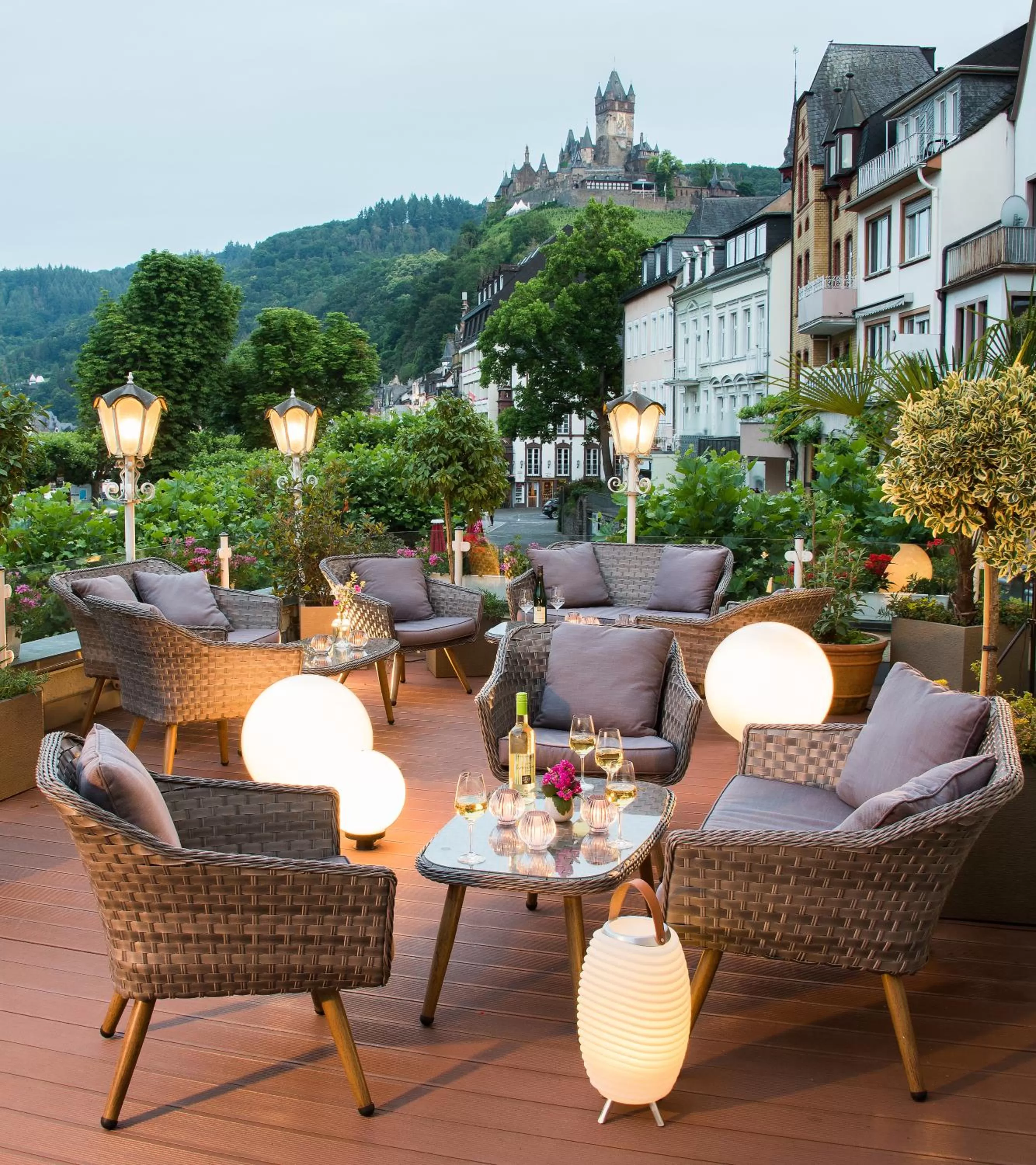 Balcony/Terrace in Hotel Germania