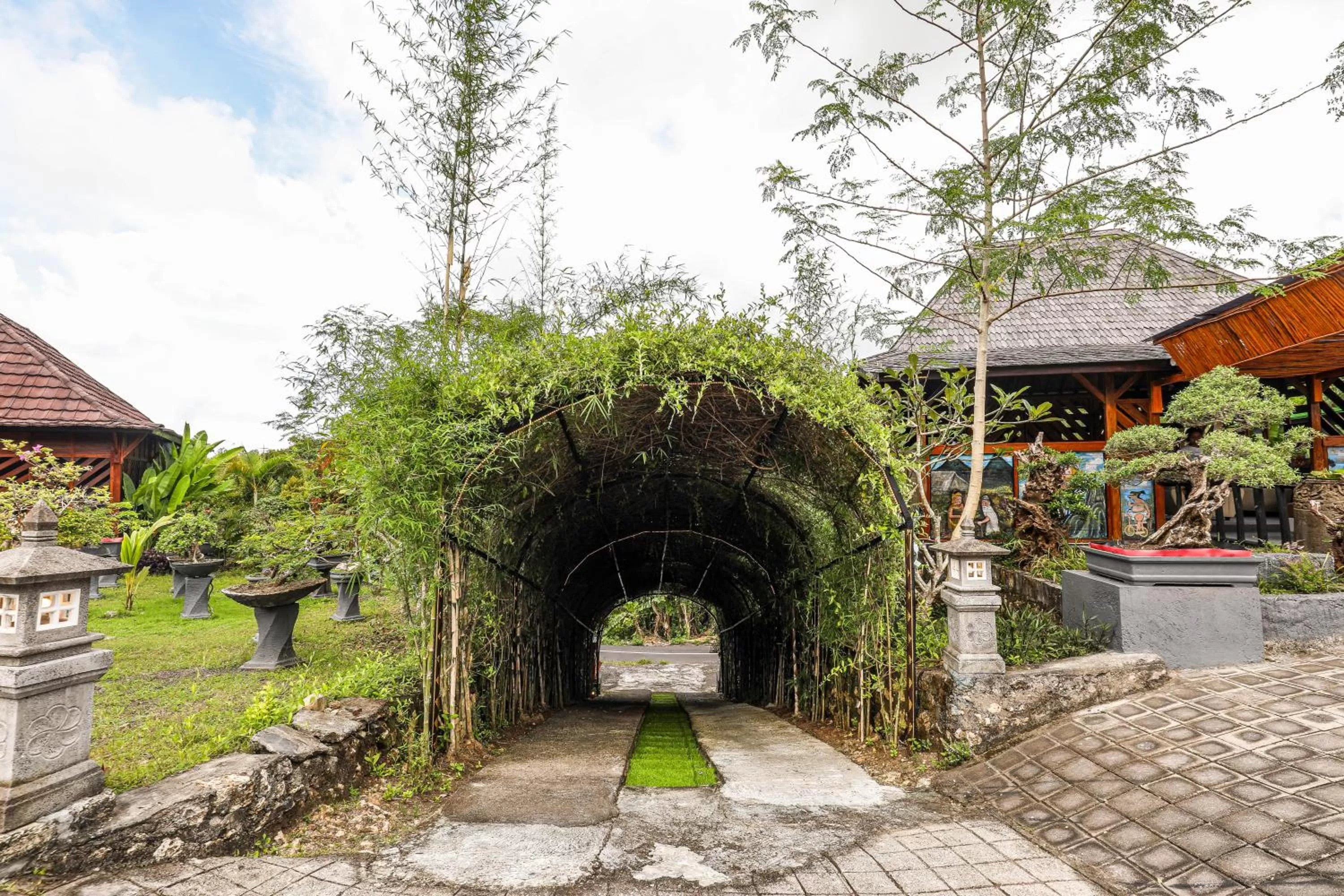 Facade/entrance in The Kleep Jungle Resort