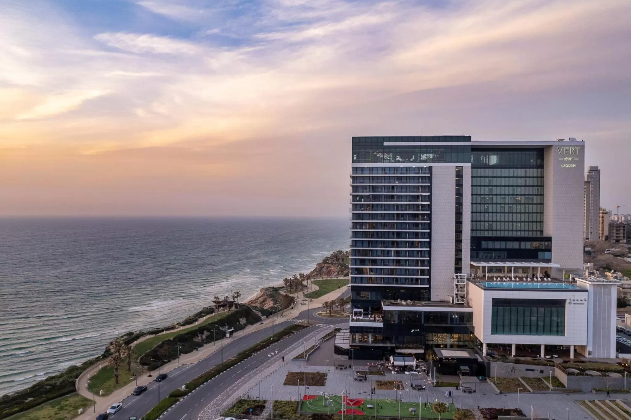 Property building in Vert Lagoon Netanya By AFI Hotels